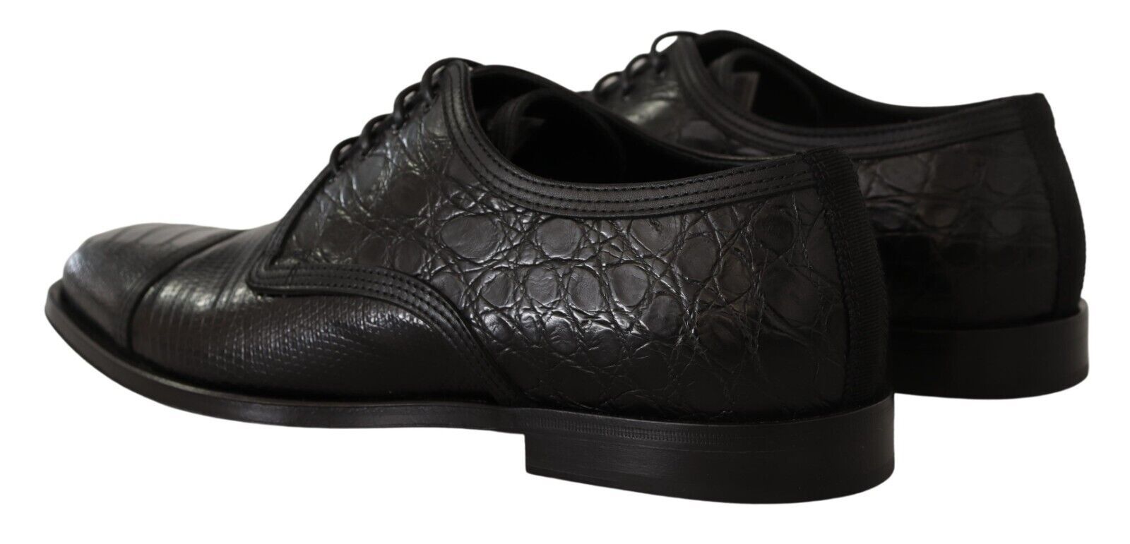 Dolce &amp; Gabbana Exotic Leather Formal Lace-Up παπούτσια