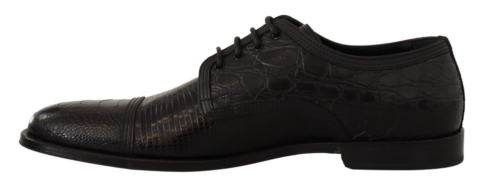 Dolce &amp; Gabbana Exotic Leather Formal Lace-Up παπούτσια