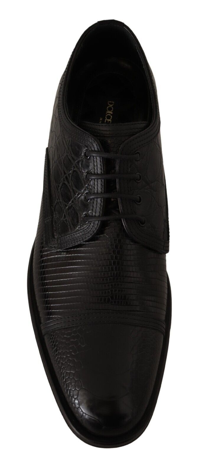 Dolce &amp; Gabbana Exotic Leather Formal Lace-Up παπούτσια