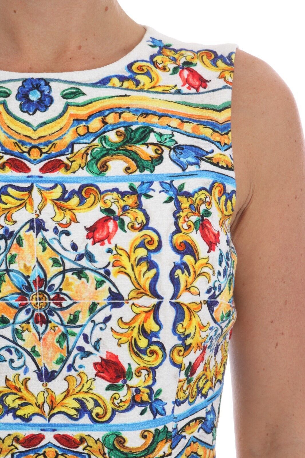 Μίντι φόρεμα με θήκη Dolce &amp; Gabbana Majolica