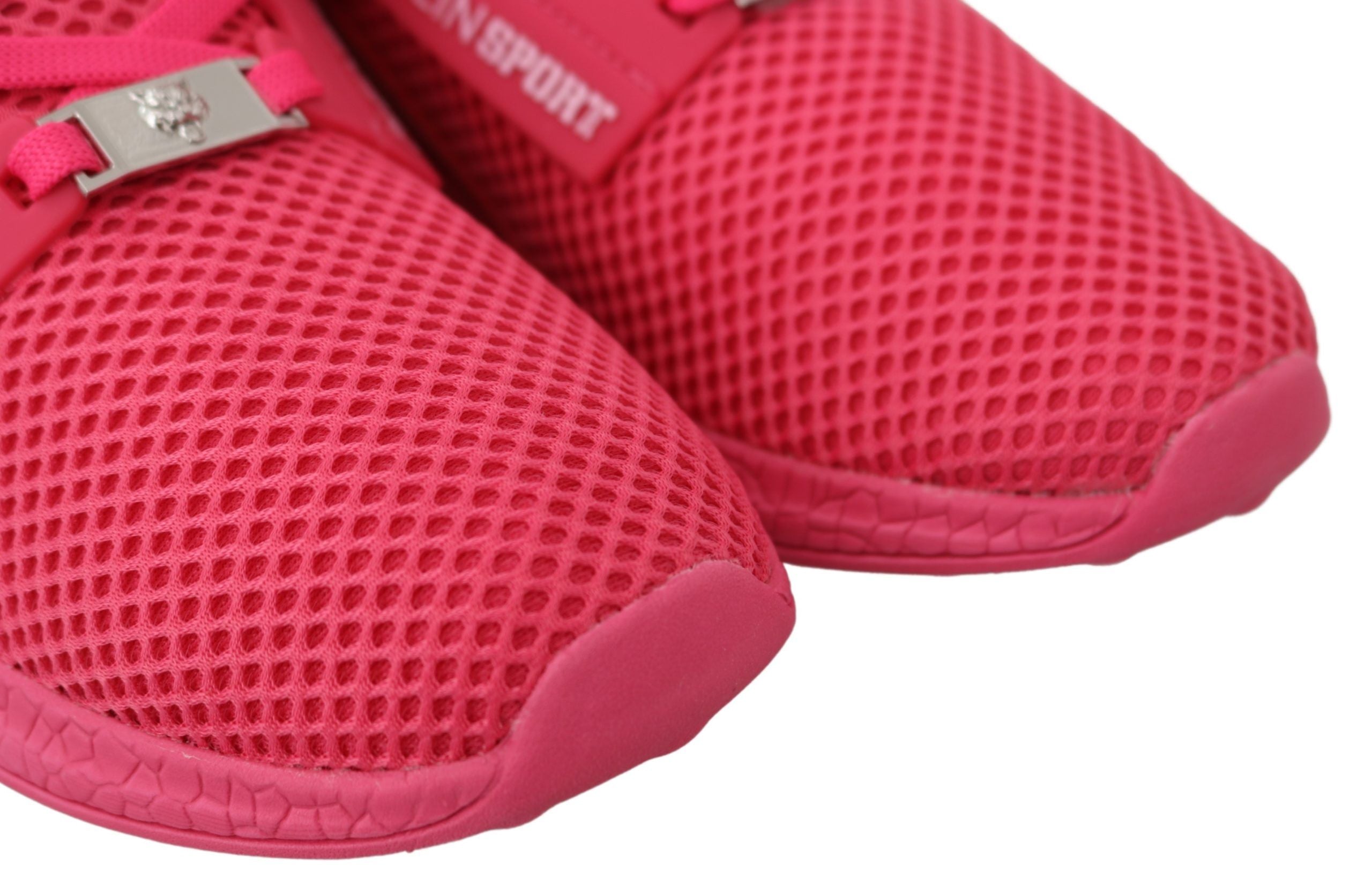 <tc>Plein Sport</tc> Κομψά αθλητικά παπούτσια Fuxia Runner Becky