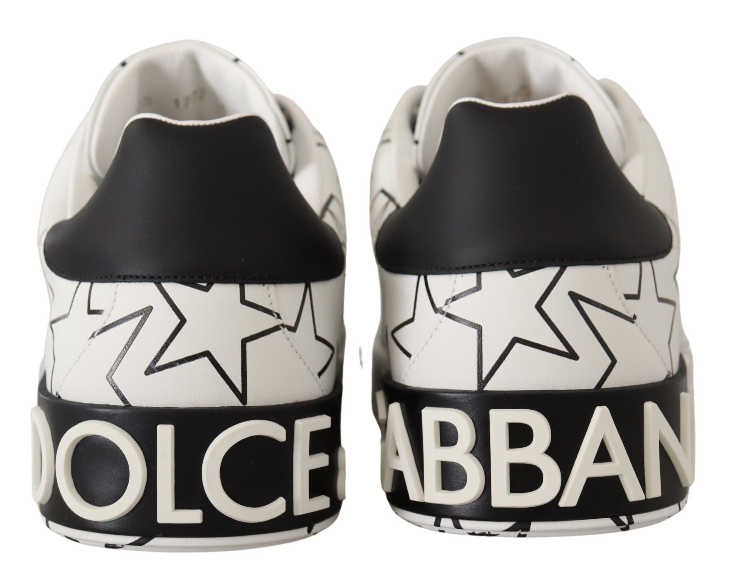 Dolce & Gabbana Elegant Star-Patterned Low-Top Sneakers