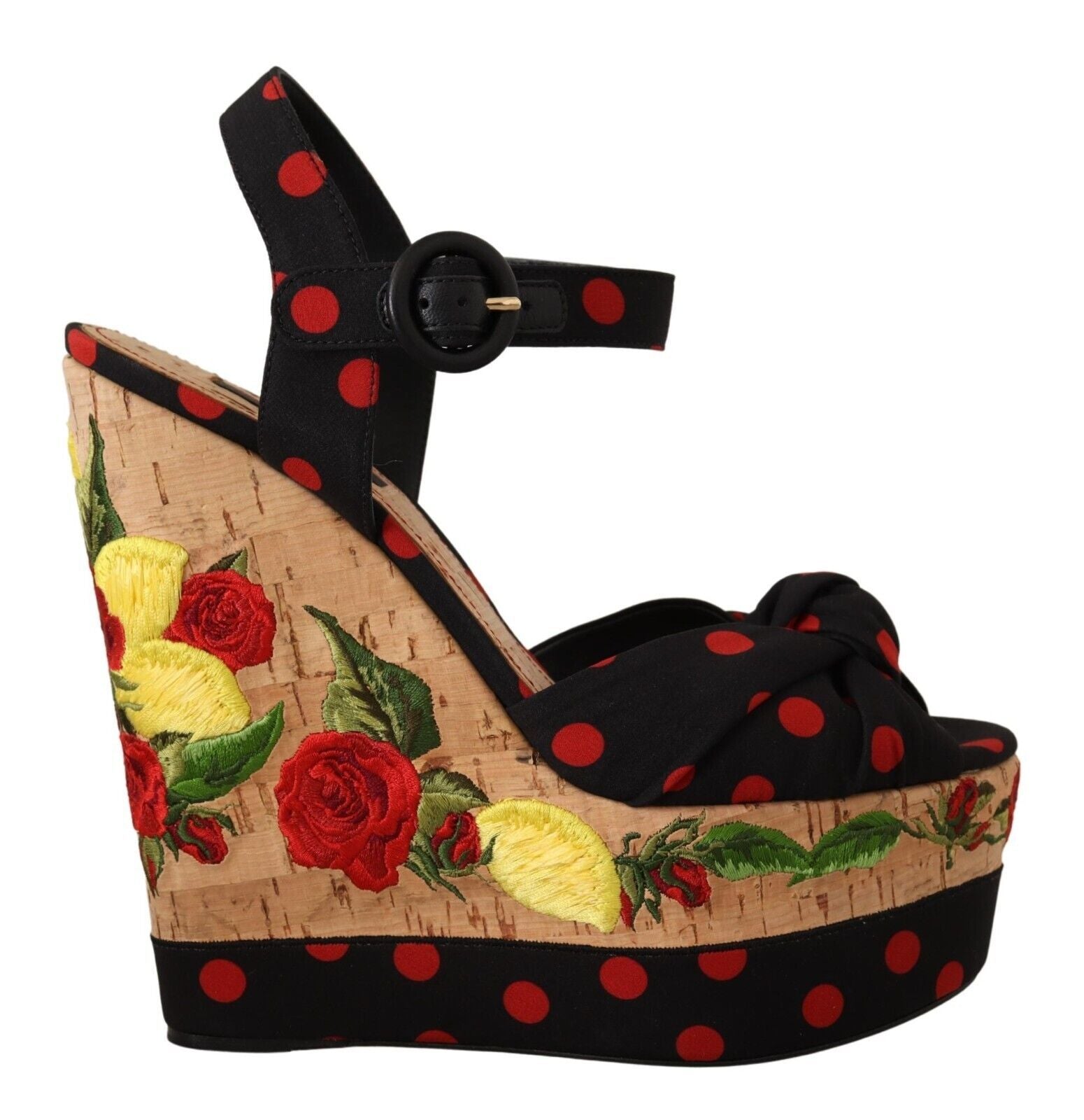 Dolce &amp; Gabbana πολύχρωμες γόβες από Silk Blend Platform