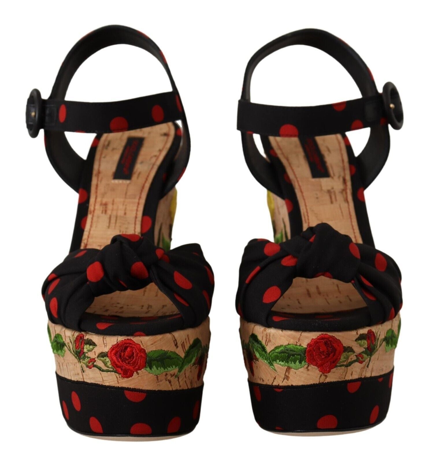 Dolce &amp; Gabbana πολύχρωμες γόβες από Silk Blend Platform