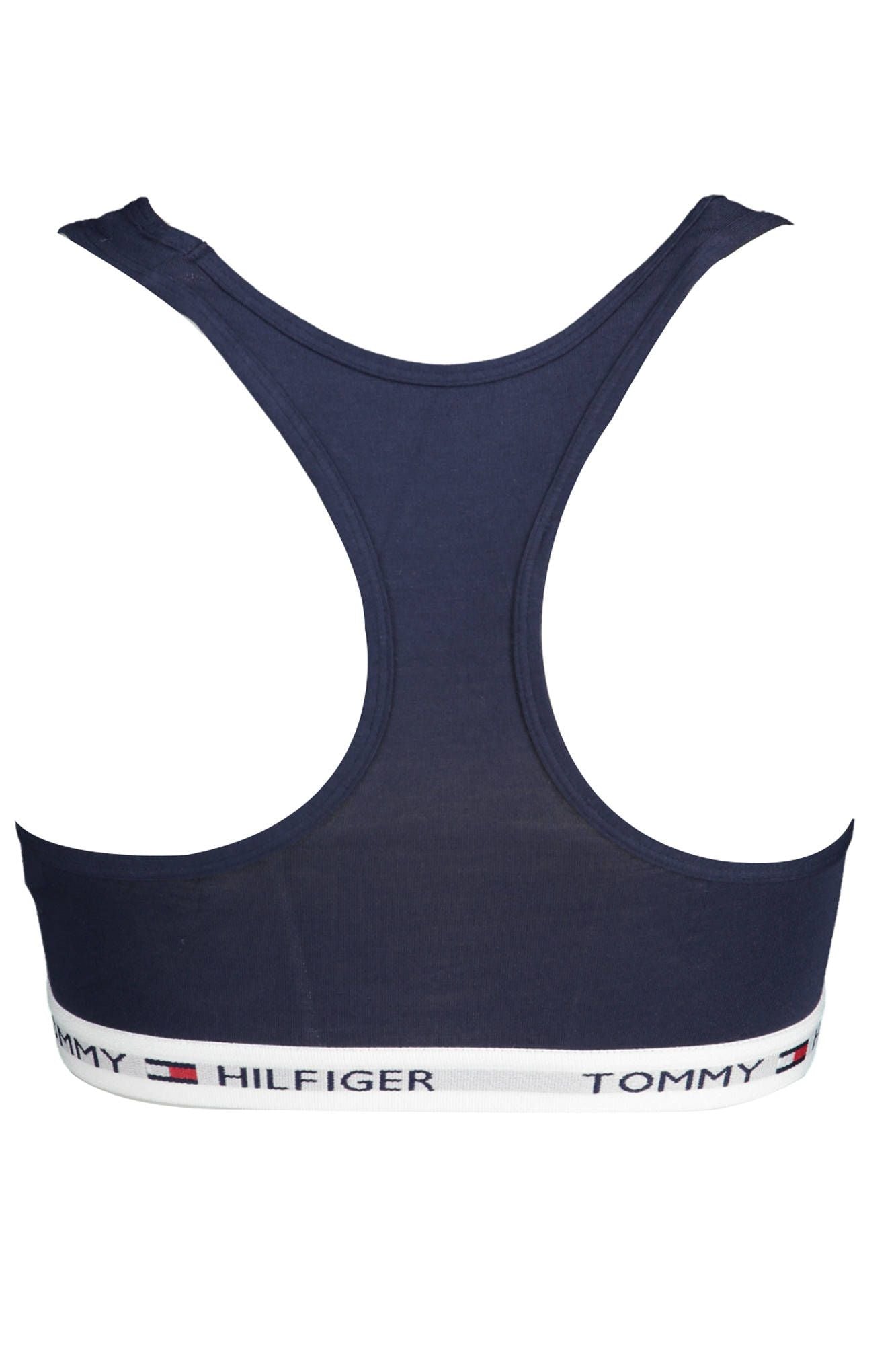 Tommy Hilfiger Μπλε Βαμβακερό Γυναικείο Αθλητικό Σουτιέν