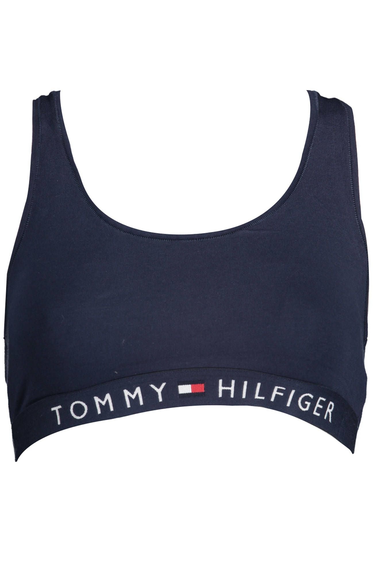 Tommy Hilfiger Μπλε Βαμβακερό Αθλητικό Σουτιέν Γυναικών