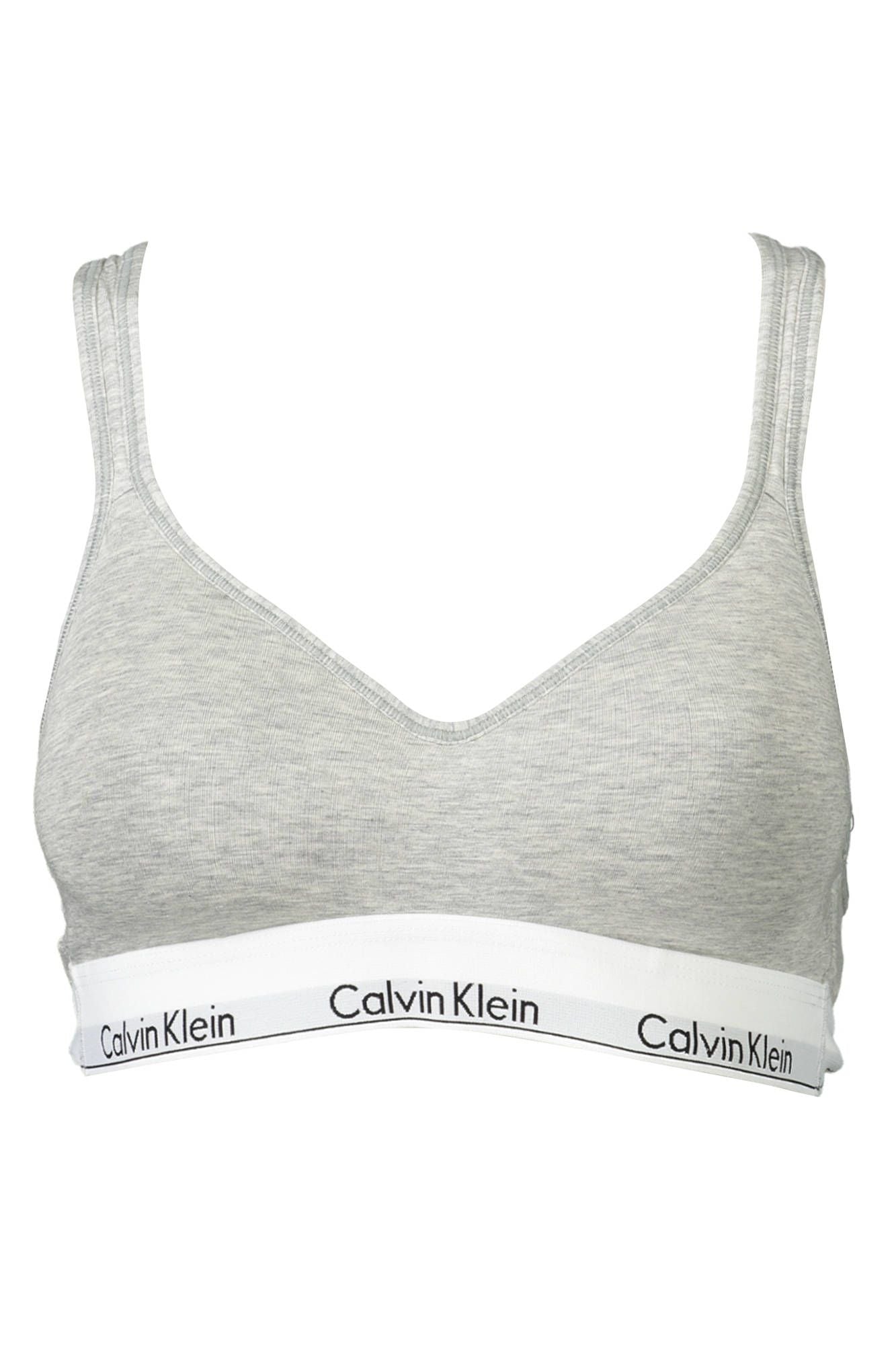 Calvin Klein Γκρι Βαμβακερό Μπραλέτ για Γυναίκες