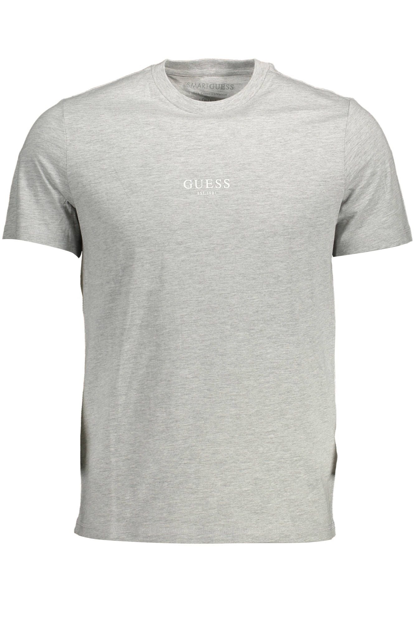 Μπλουζάκι από οργανικό βαμβάκι Guess Jeans Chic Grey Slim Fit