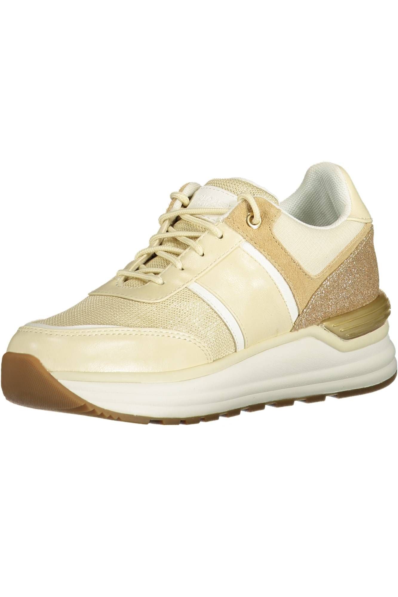 U.S. POLO ASSN. Beige ECO SUEDE Lace-up Sneakers