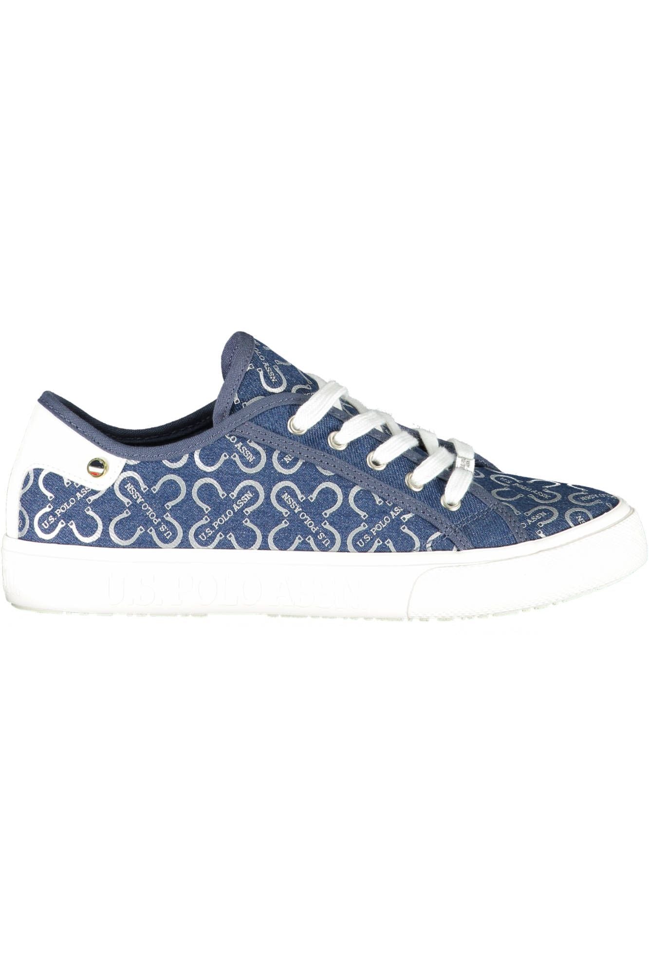 U.S. POLO ASSN. Chic Blue Lace-Up Sports Sneakers