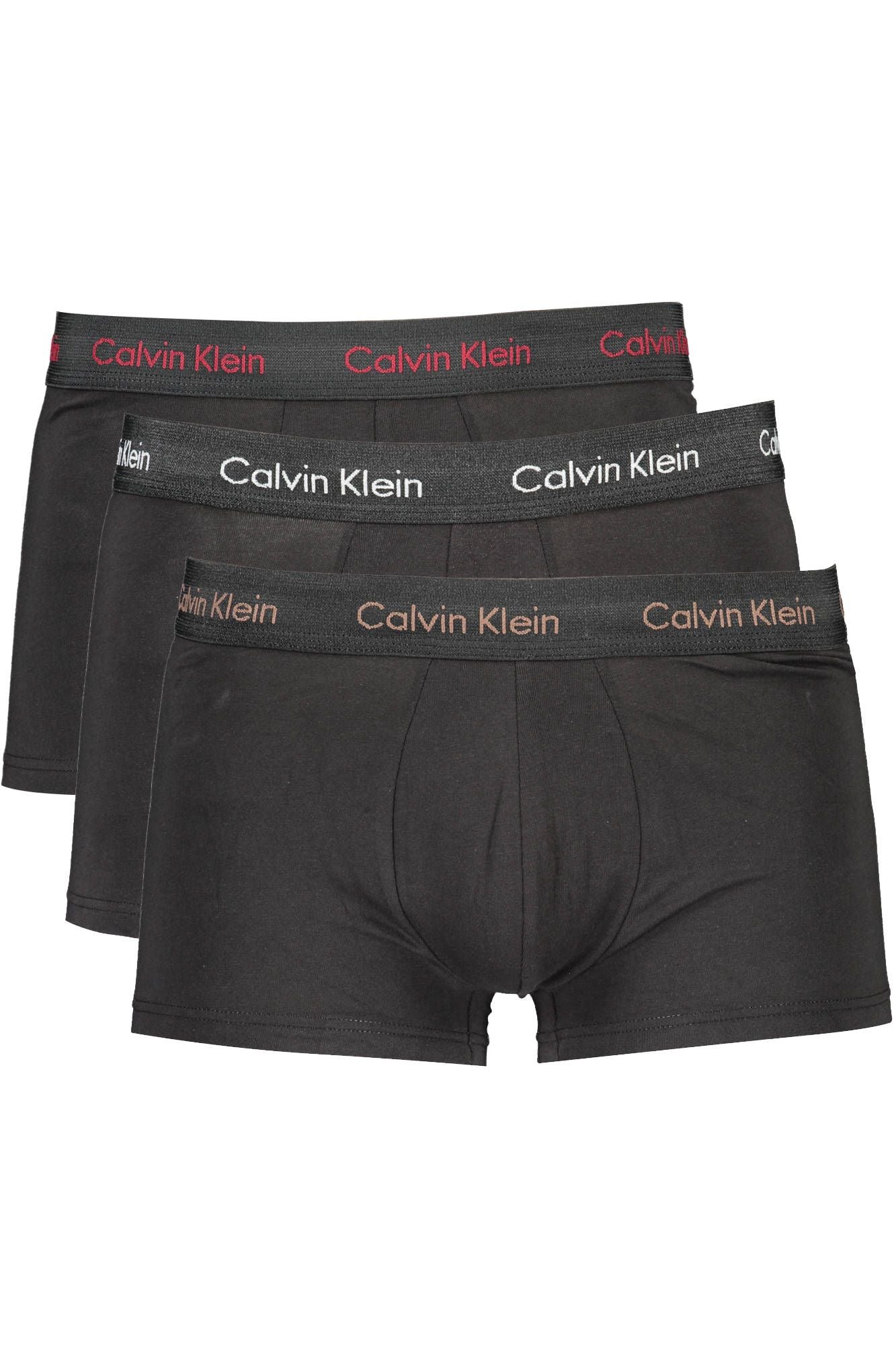 Calvin Klein Μαύρο Βαμβακερό Ανδρικό Σλιπ Τριπλή Συσκευασία