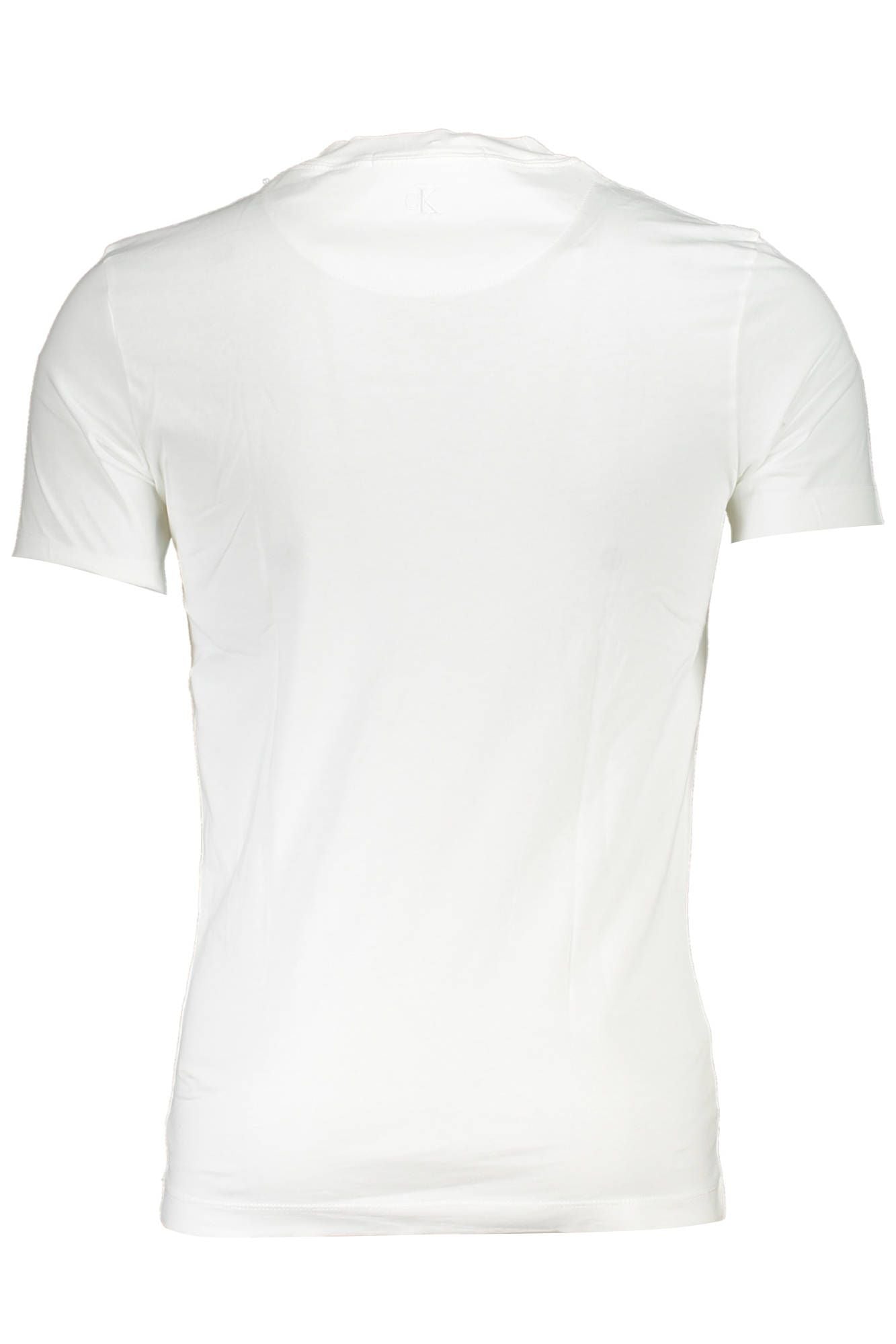 Calvin Klein Λευκό Βαμβακερό Ανδρικό T-Shirt