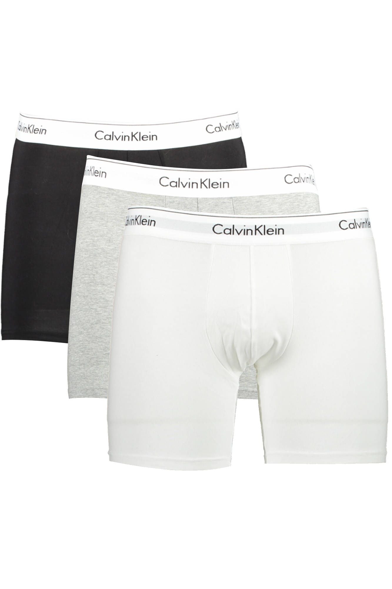 Calvin Klein Γκρι Βαμβακερό Ανδρικό Μπόξερ