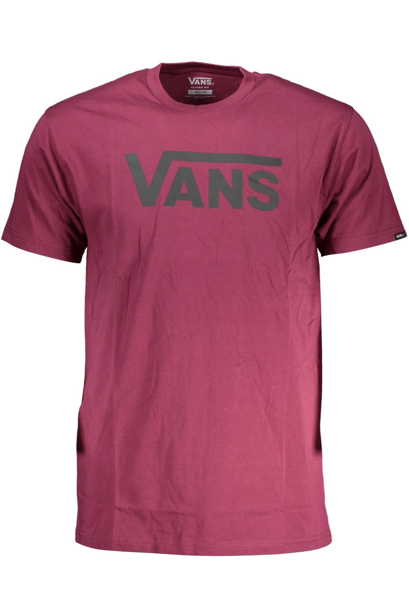 Vans Classic Fit Purple Tee με στρογγυλή λαιμόκοψη