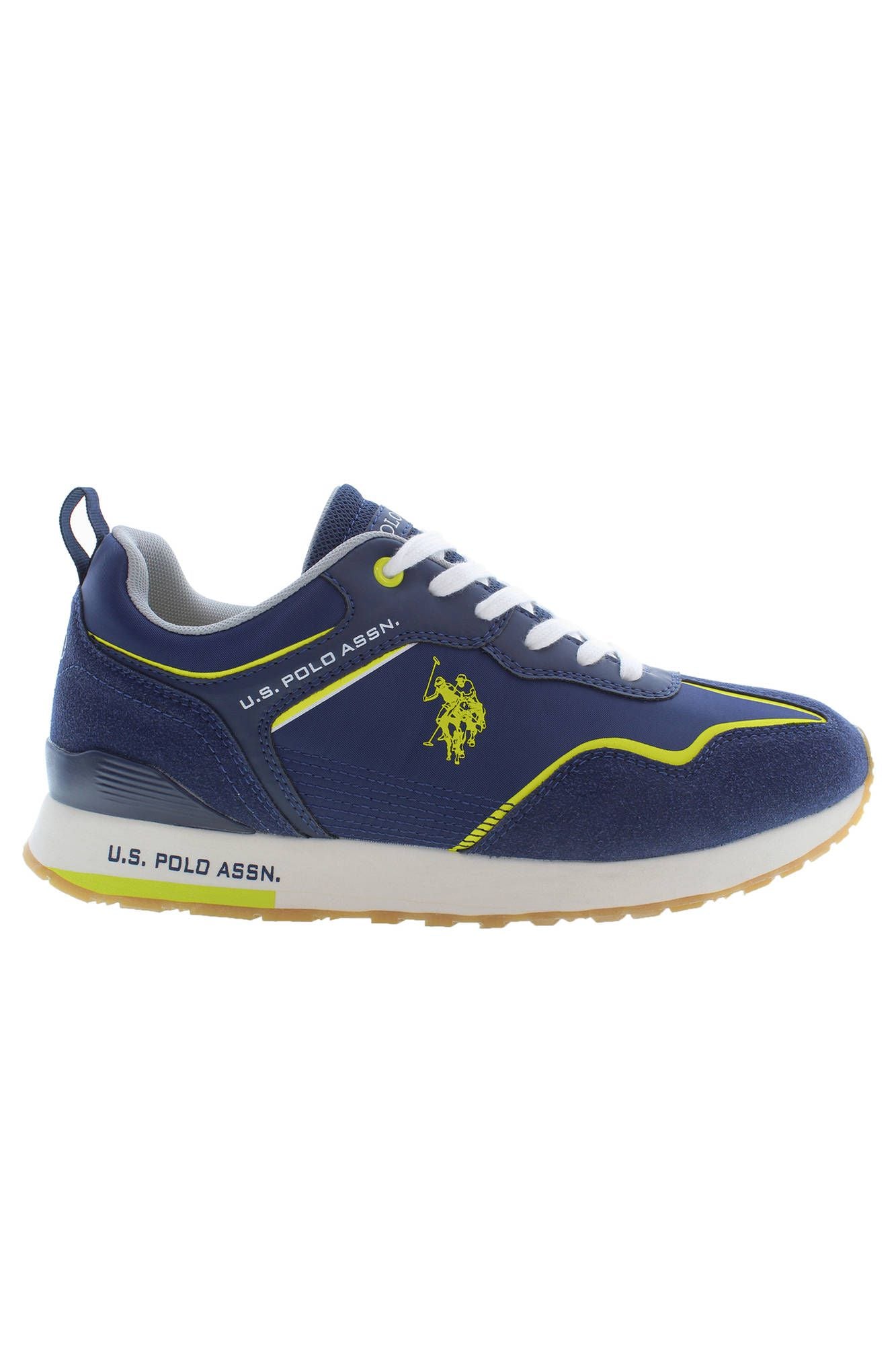 US POLO ASSN. Sporty Elegance Lace-Up Sneakers σε μπλε χρώμα