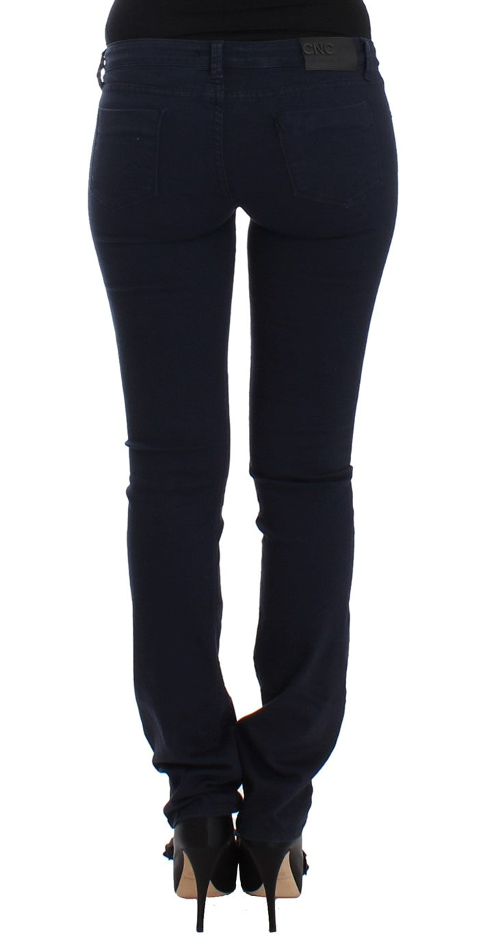 Στολή National Chic Blue Straight Leg Denim Delight