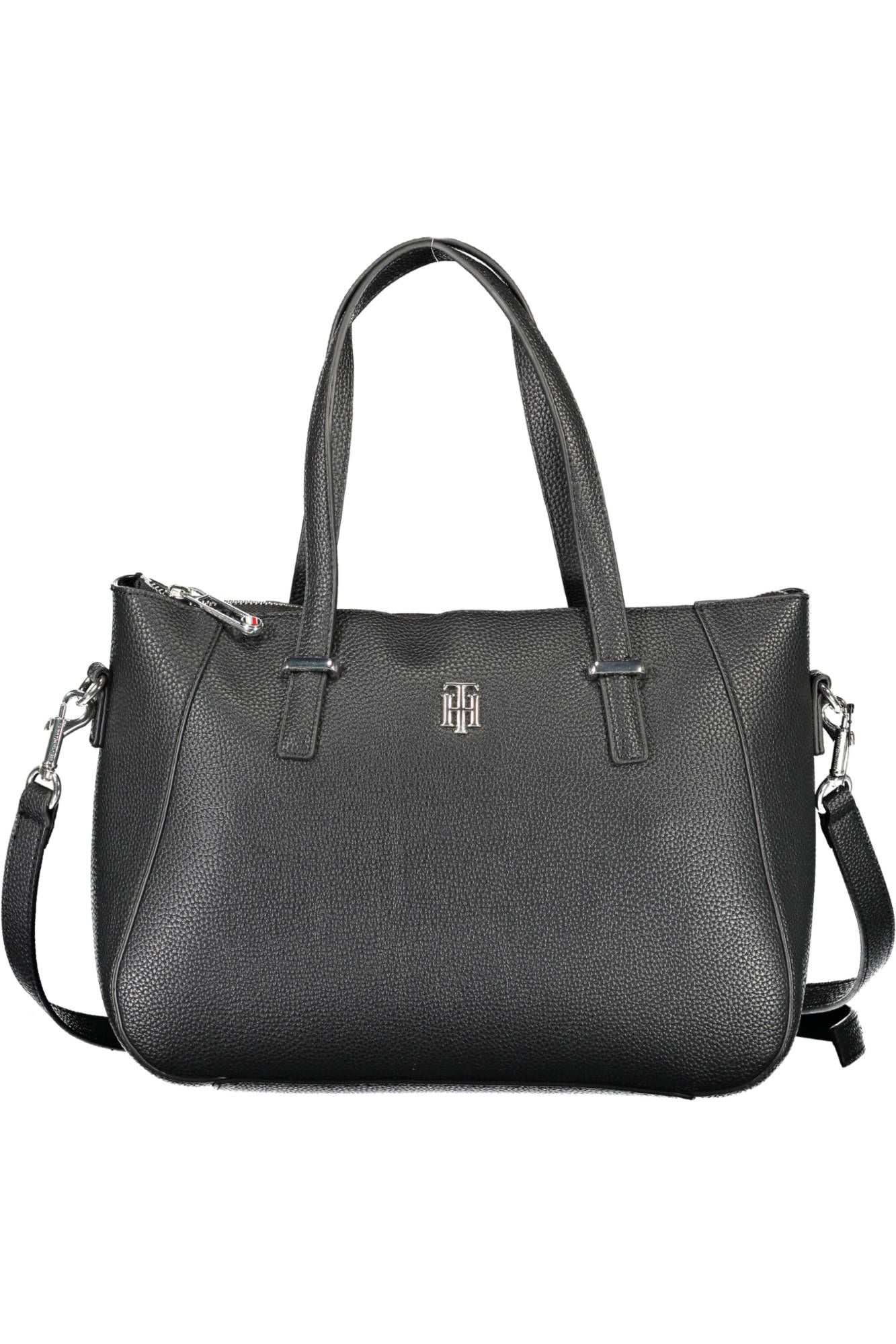 Tommy Hilfiger Black Polyethylene Women Handbag