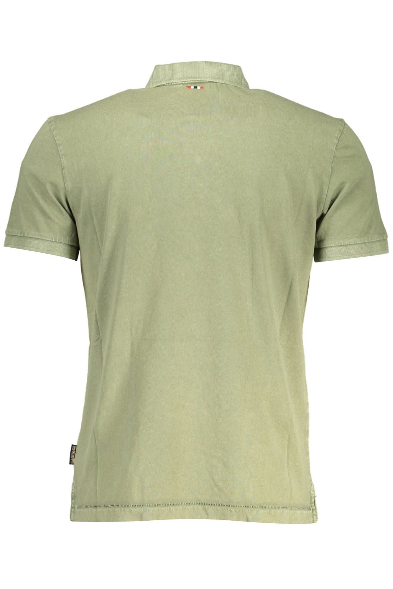 Napapijri Green Cotton Classic Polo με κέντημα λογότυπου