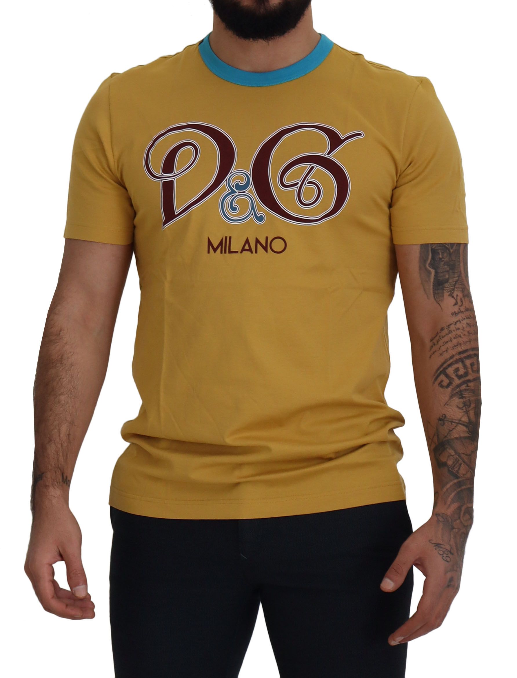 Dolce & Gabbana Sunny Milano Motif Crewneck Tee