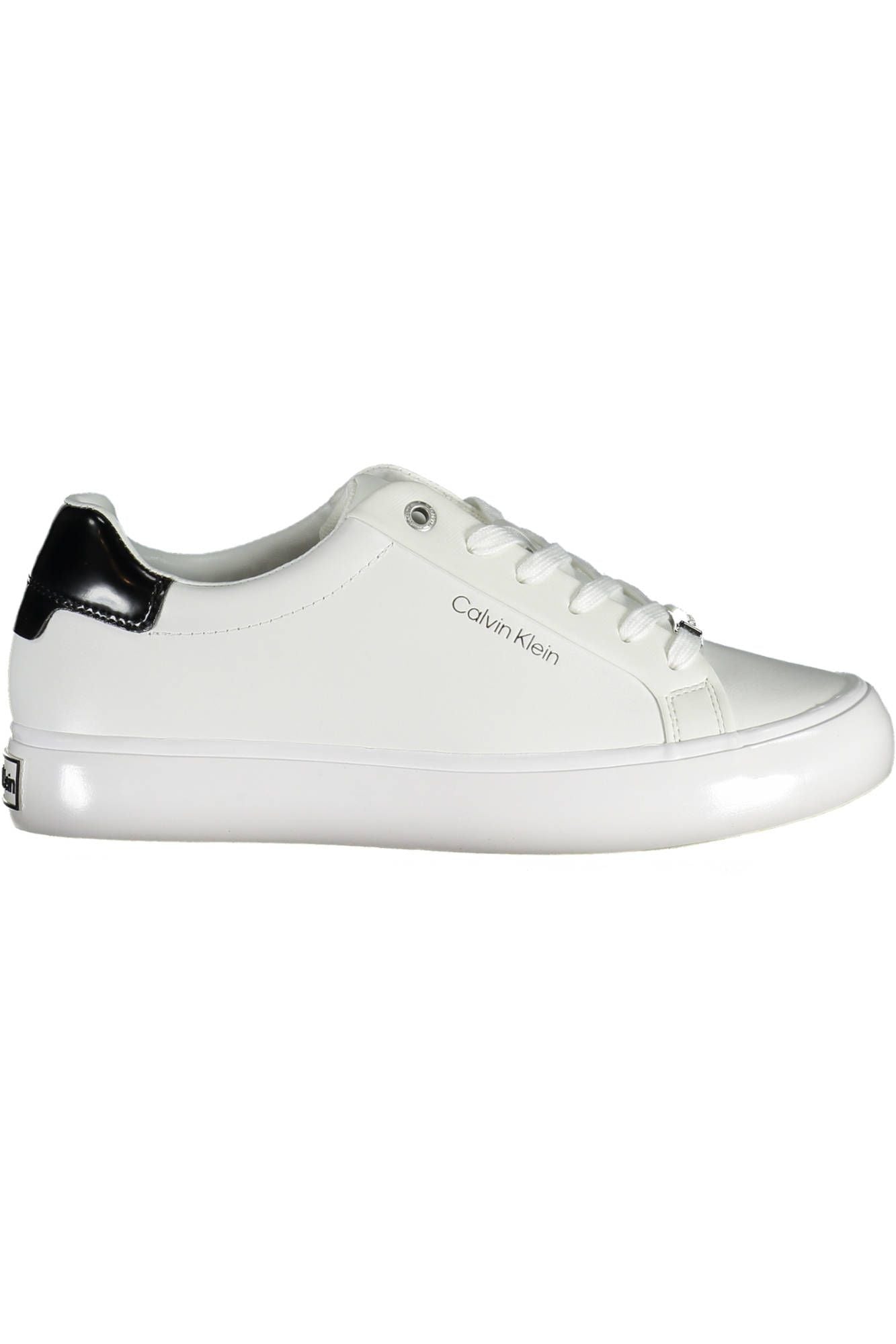 Calvin Klein Λευκά Δερμάτινα Γυναικεία Sneakers