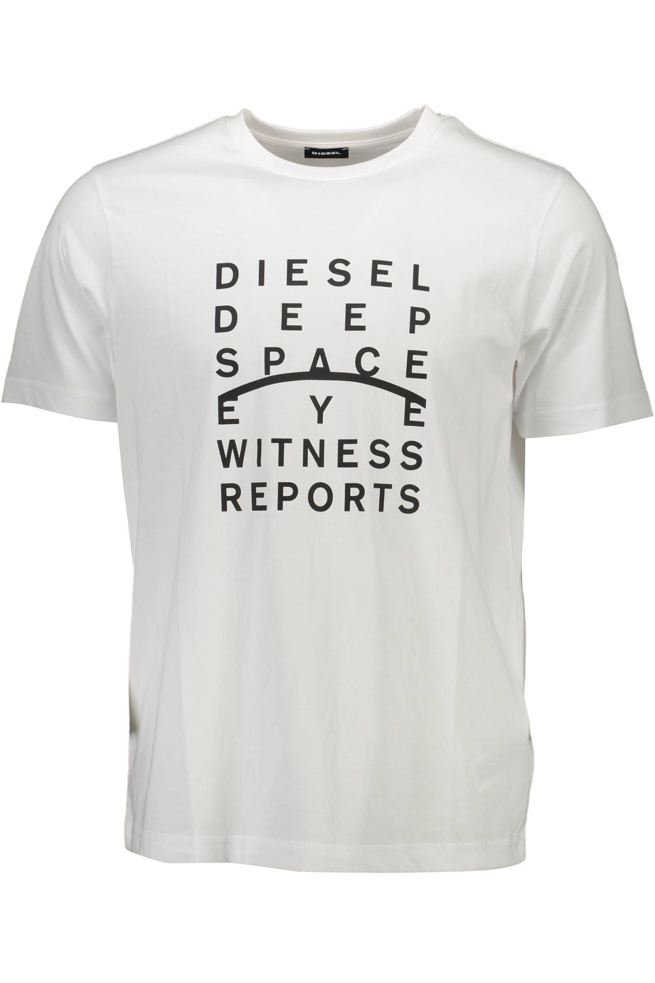 Μπλουζάκι με λογότυπο Diesel Crisp White Crew