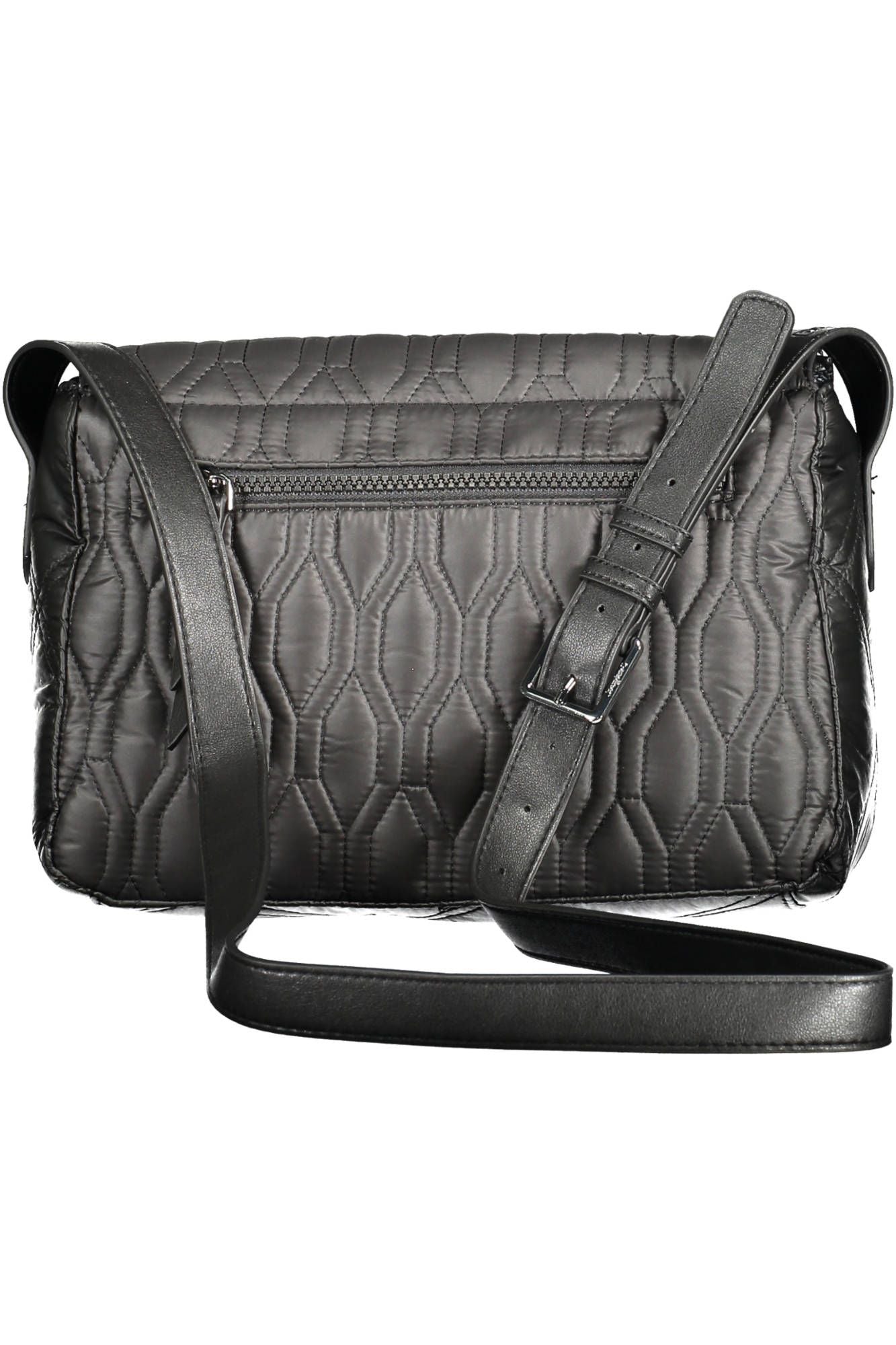 Desigual Chic Contrast Detail Black Shoulder Bag