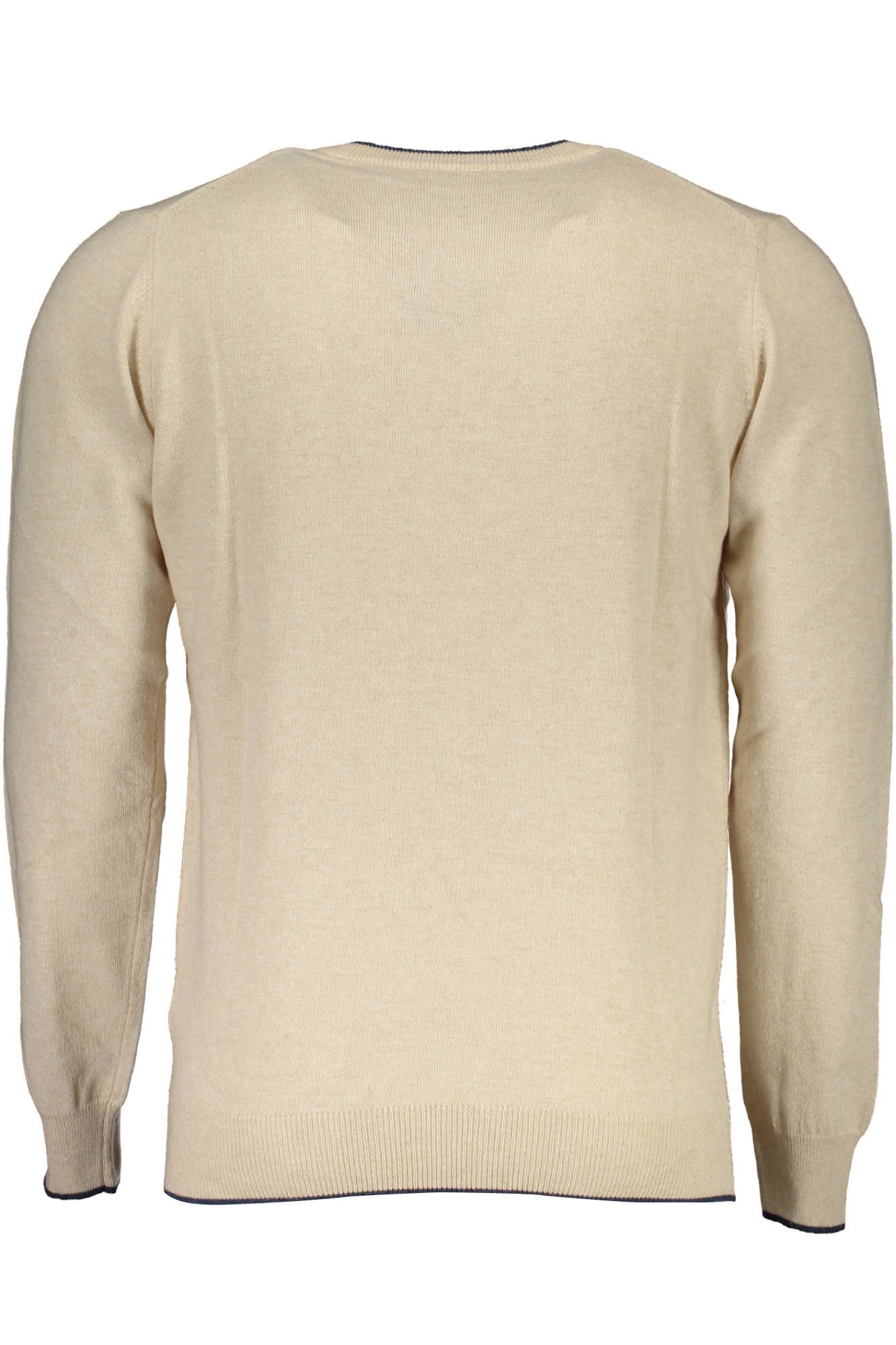 Πουλόβερ <tc>North Sails</tc> Beige Κεντητό με λαιμόκοψη