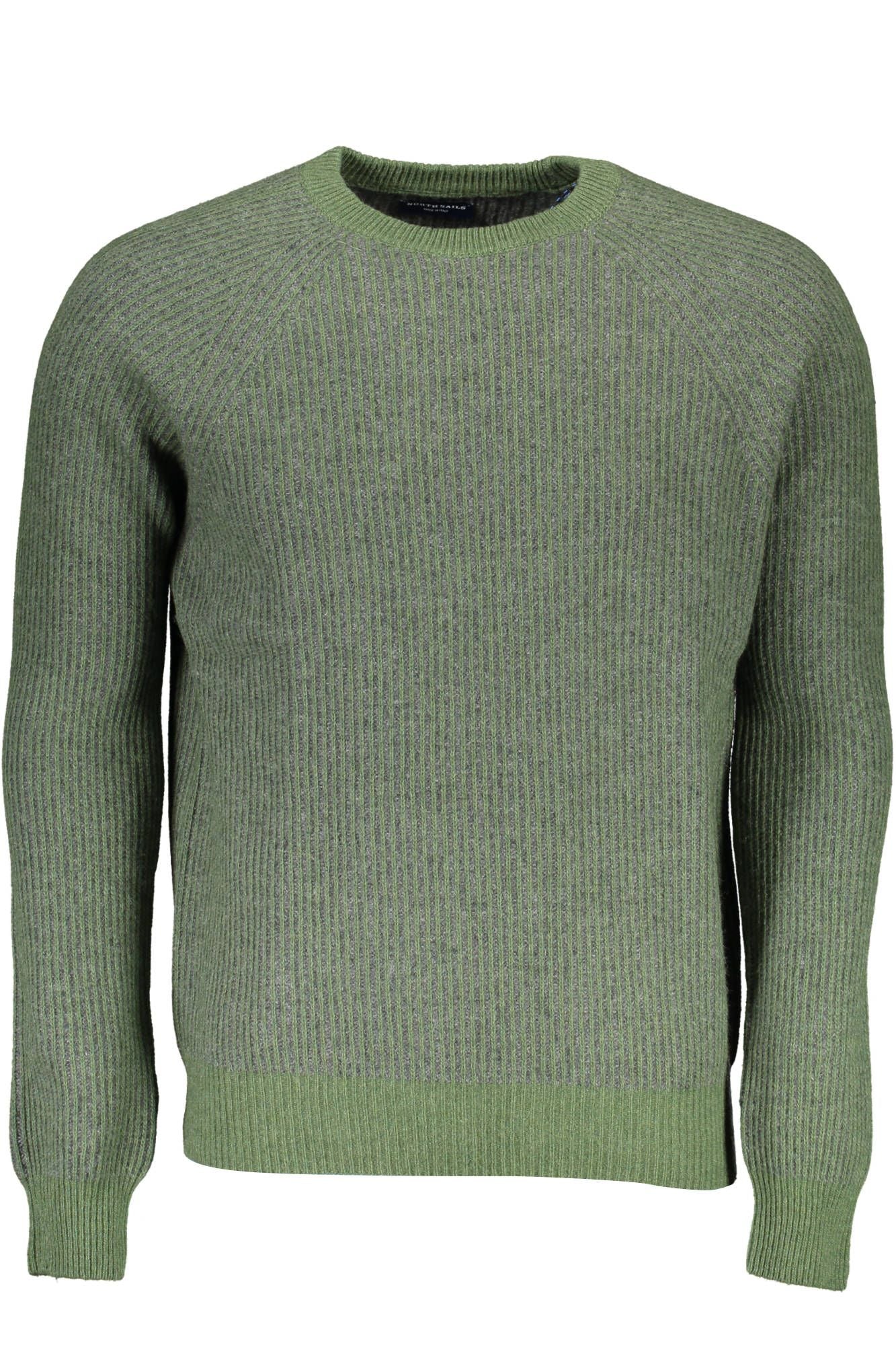 <tc>North Sails</tc> Eco-Conscious Wool-Blend Green πουλόβερ