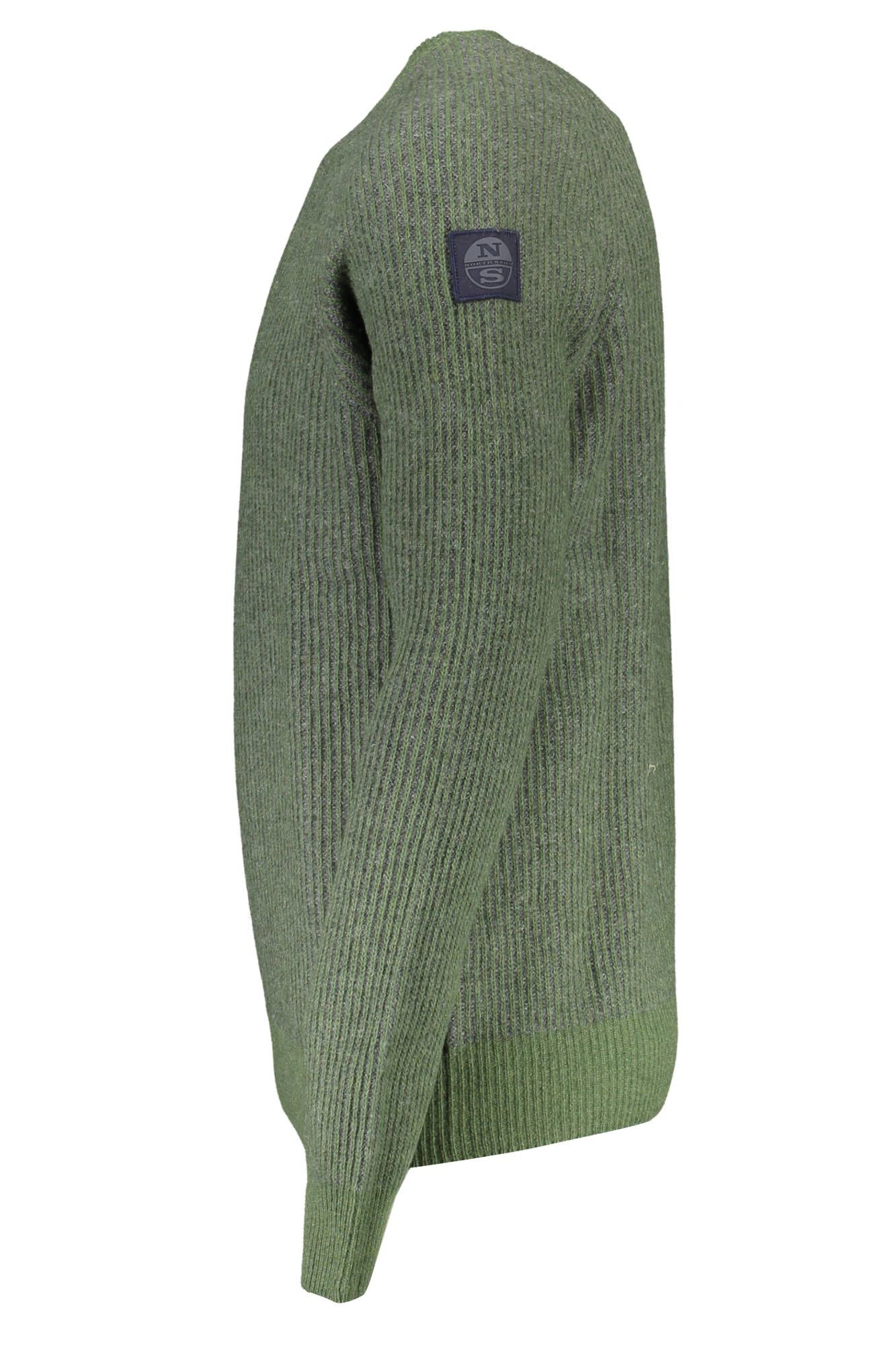 <tc>North Sails</tc> Eco-Conscious Wool-Blend Green πουλόβερ