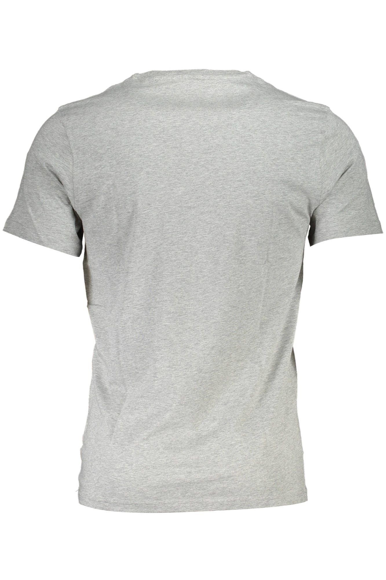 Harmont & Blaine Sleek Round Neck Embroidered Tee