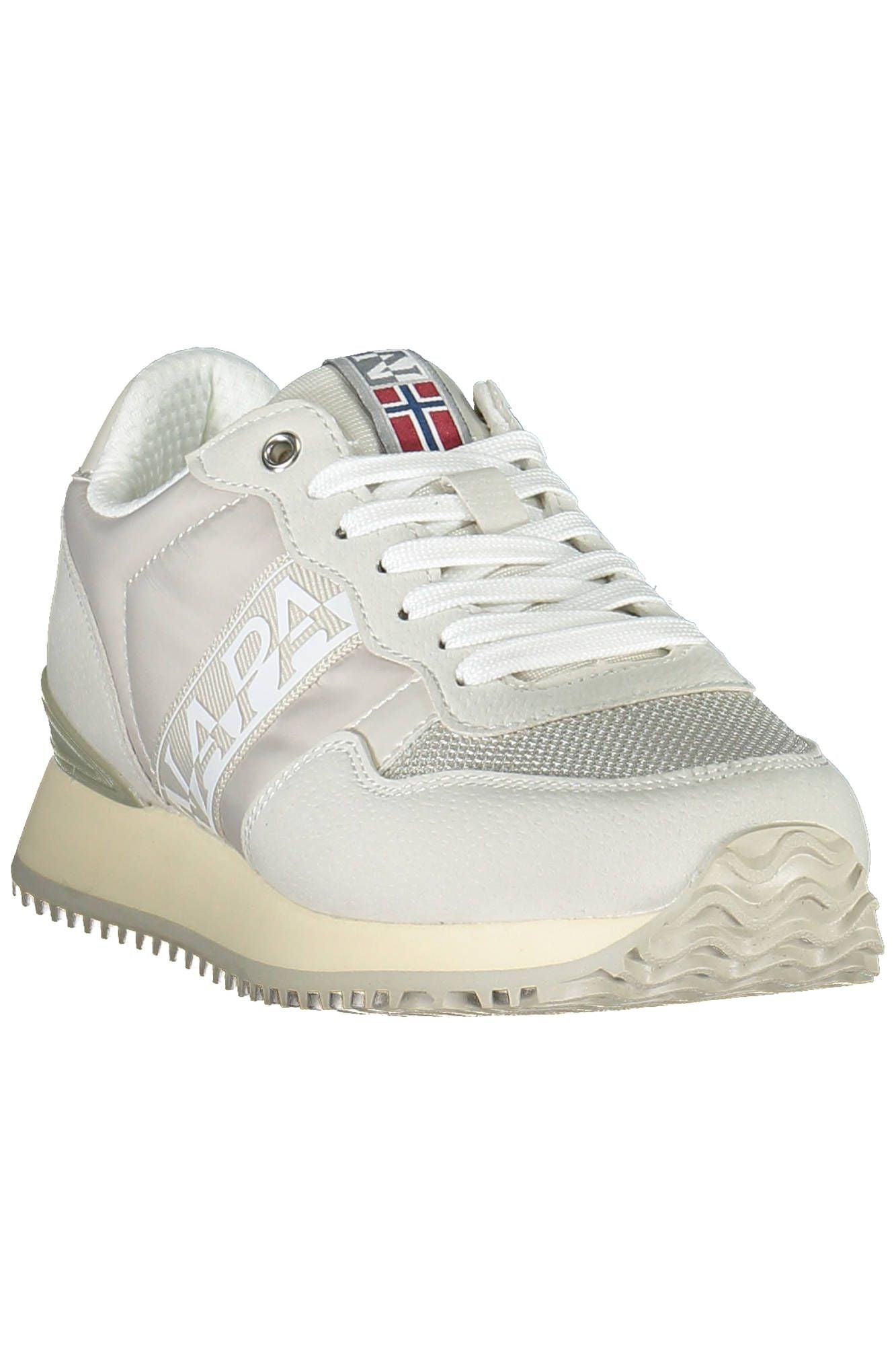 Napapijri Chic Grey Lace-Up Sneakers με Logo Accent