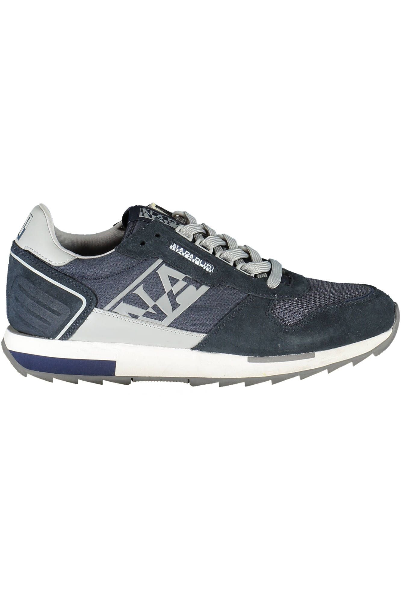 Napapijri Sporty Blue Lace-Up Sneakers με λεπτομέρεια λογότυπου