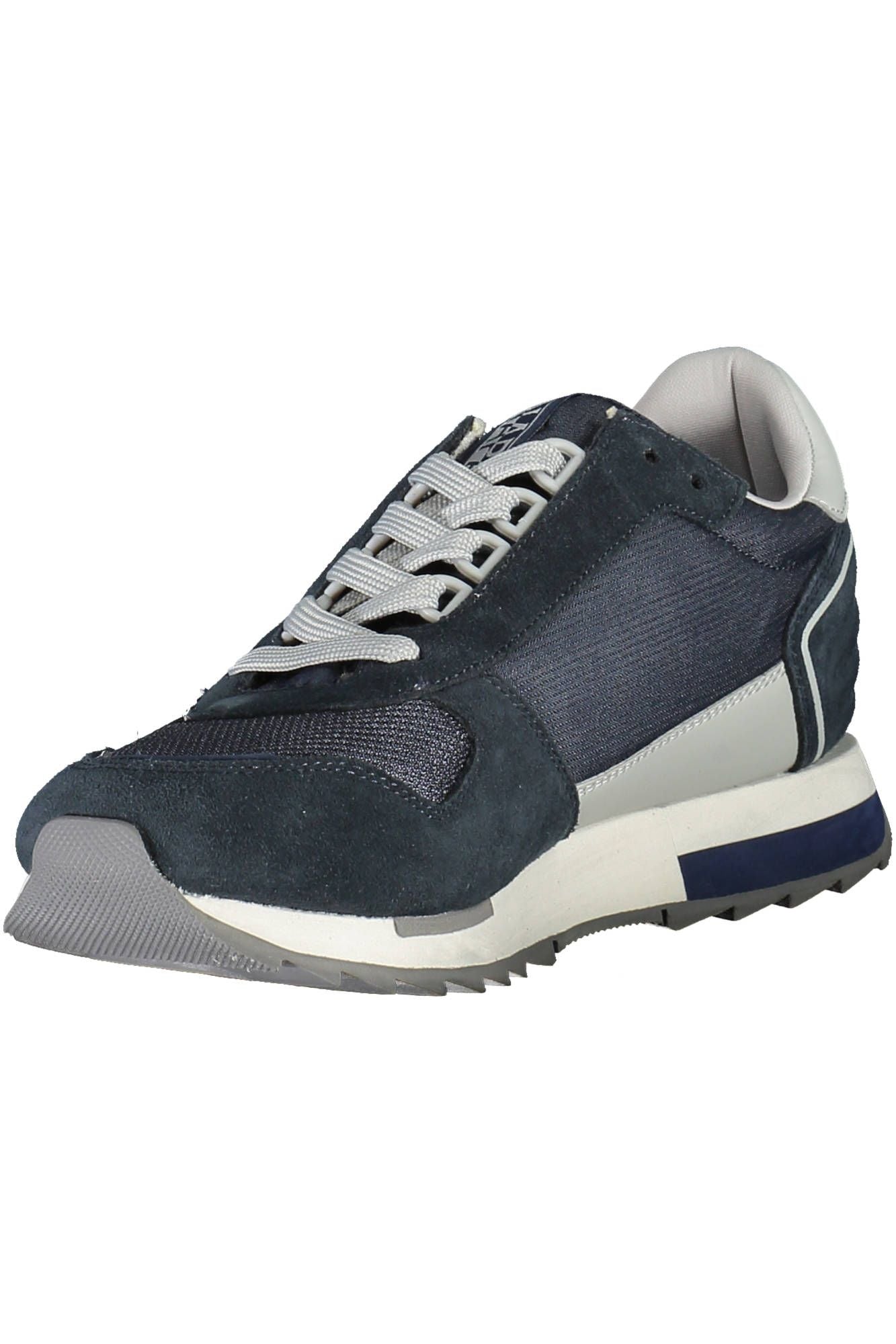 Napapijri Sporty Blue Lace-Up Sneakers με λεπτομέρεια λογότυπου