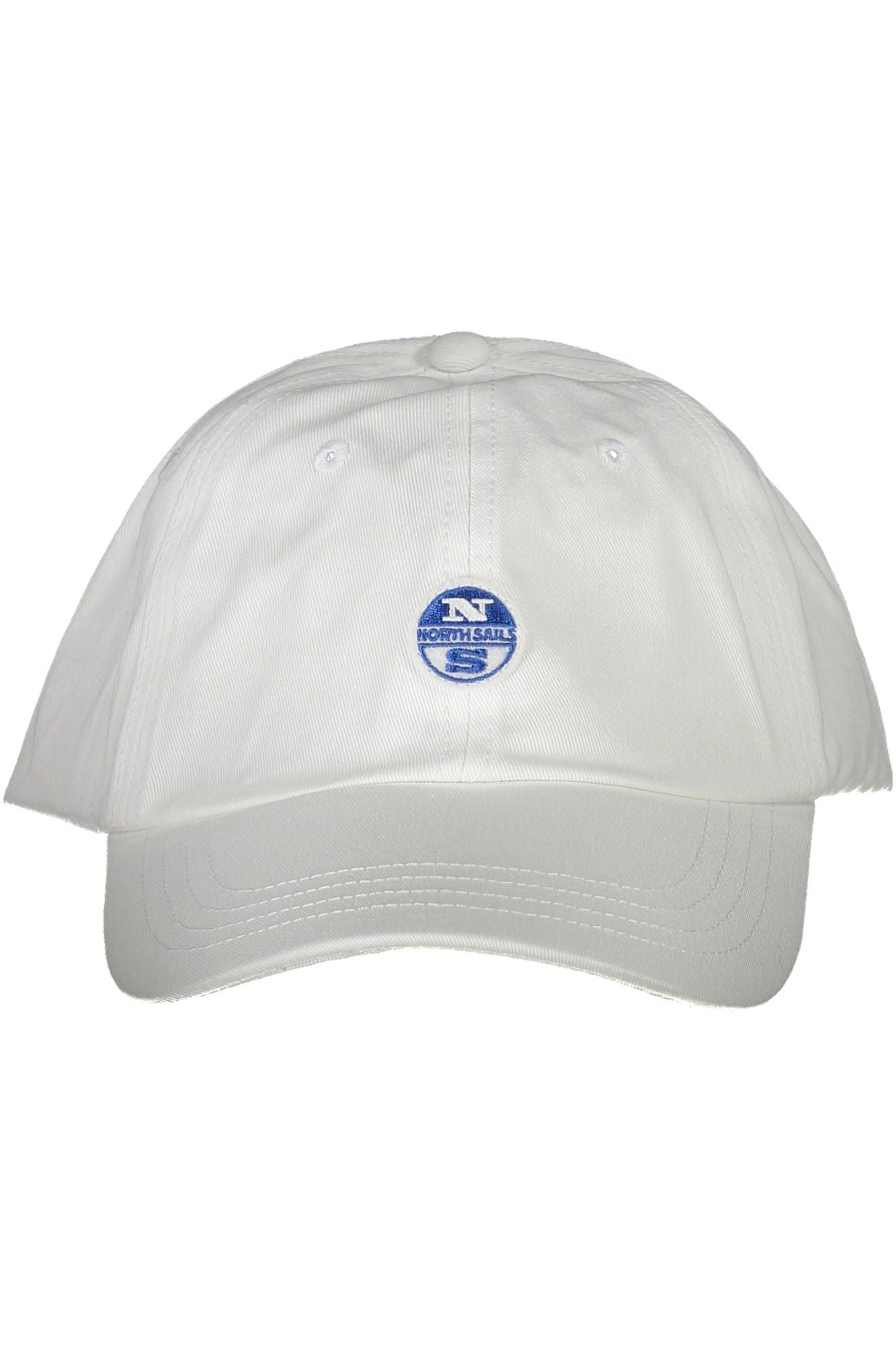 <tc>North Sails</tc> Elegant White Visor Cap με λεπτομέρεια λογότυπου