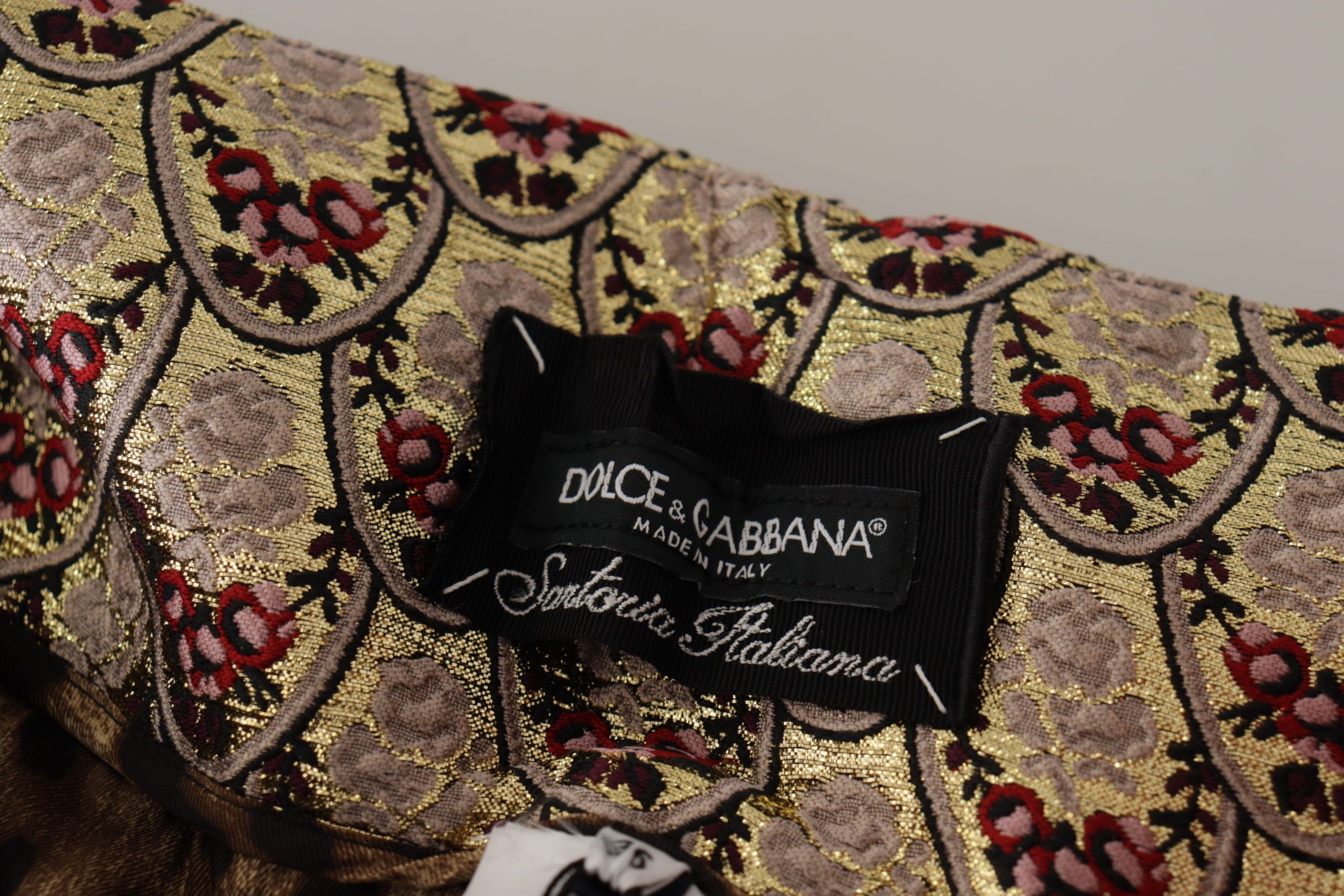 Παντελόνι Leopard Jacquard με ψηλόμεσο κομμένο Dolce &amp; Gabbana