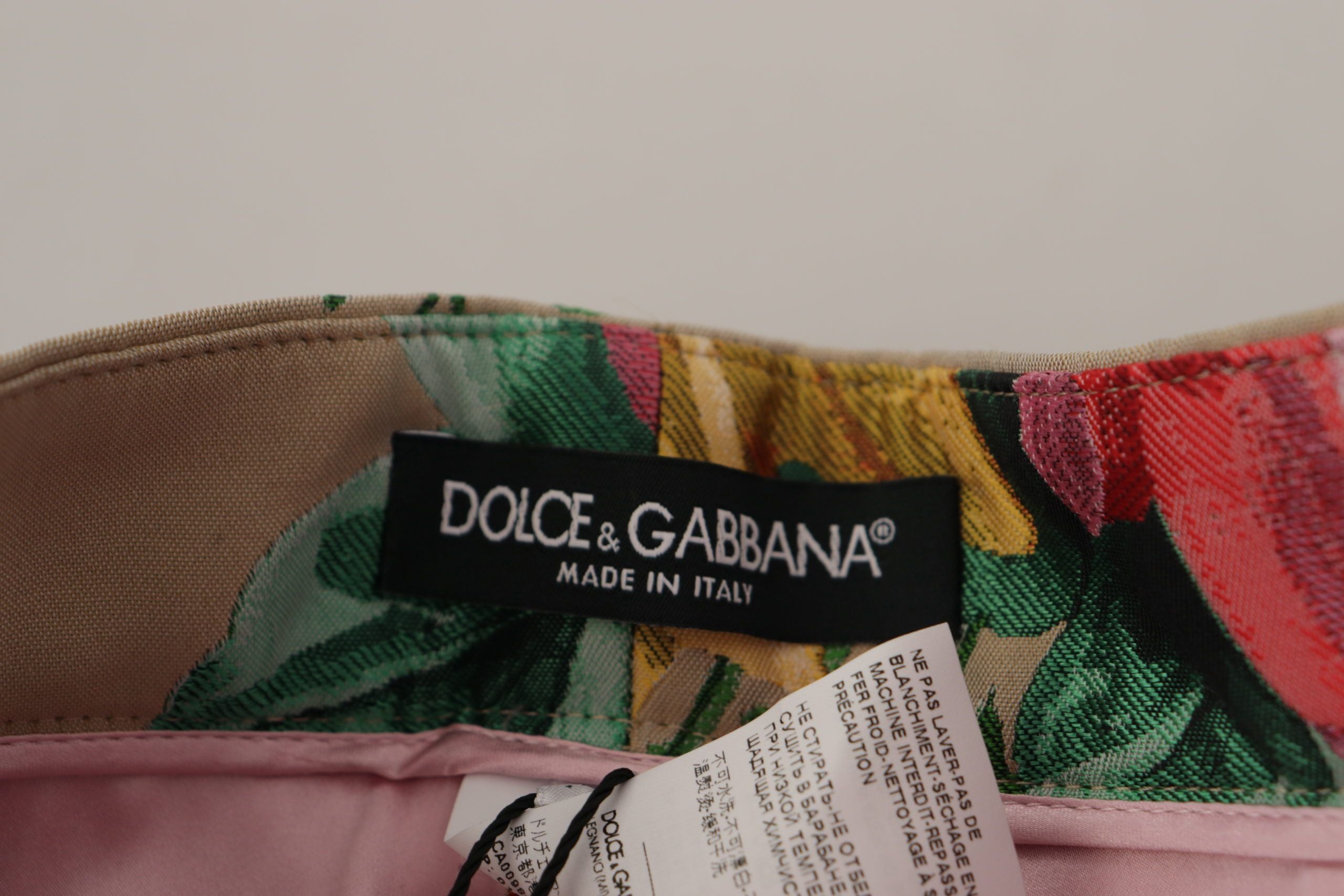 Παντελόνι με φλοράλ ψηλόμεσο φόρεμα Dolce &amp; Gabbana