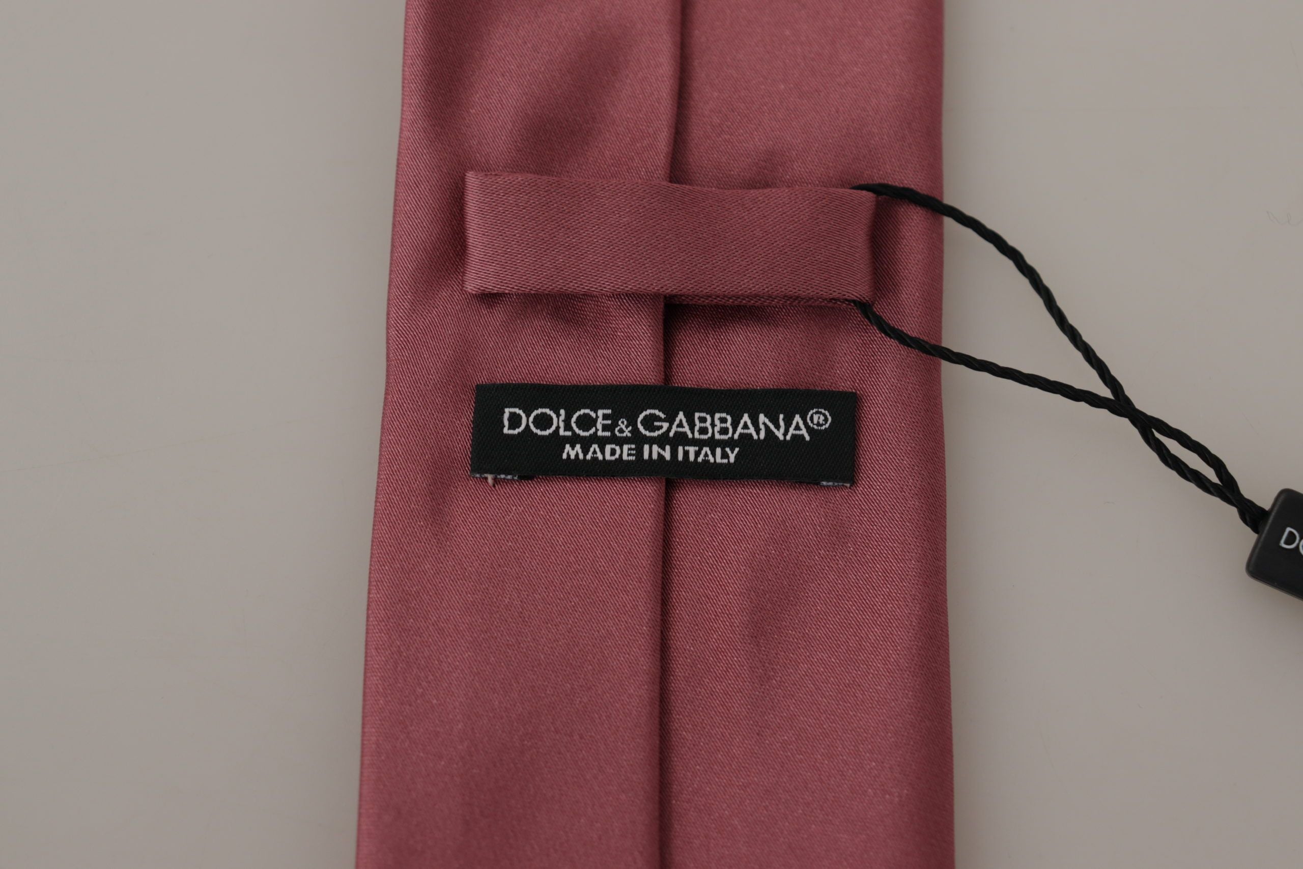 Dolce & Gabbana Κομψό Ροζ Μεταξωτό Παπιγιόν