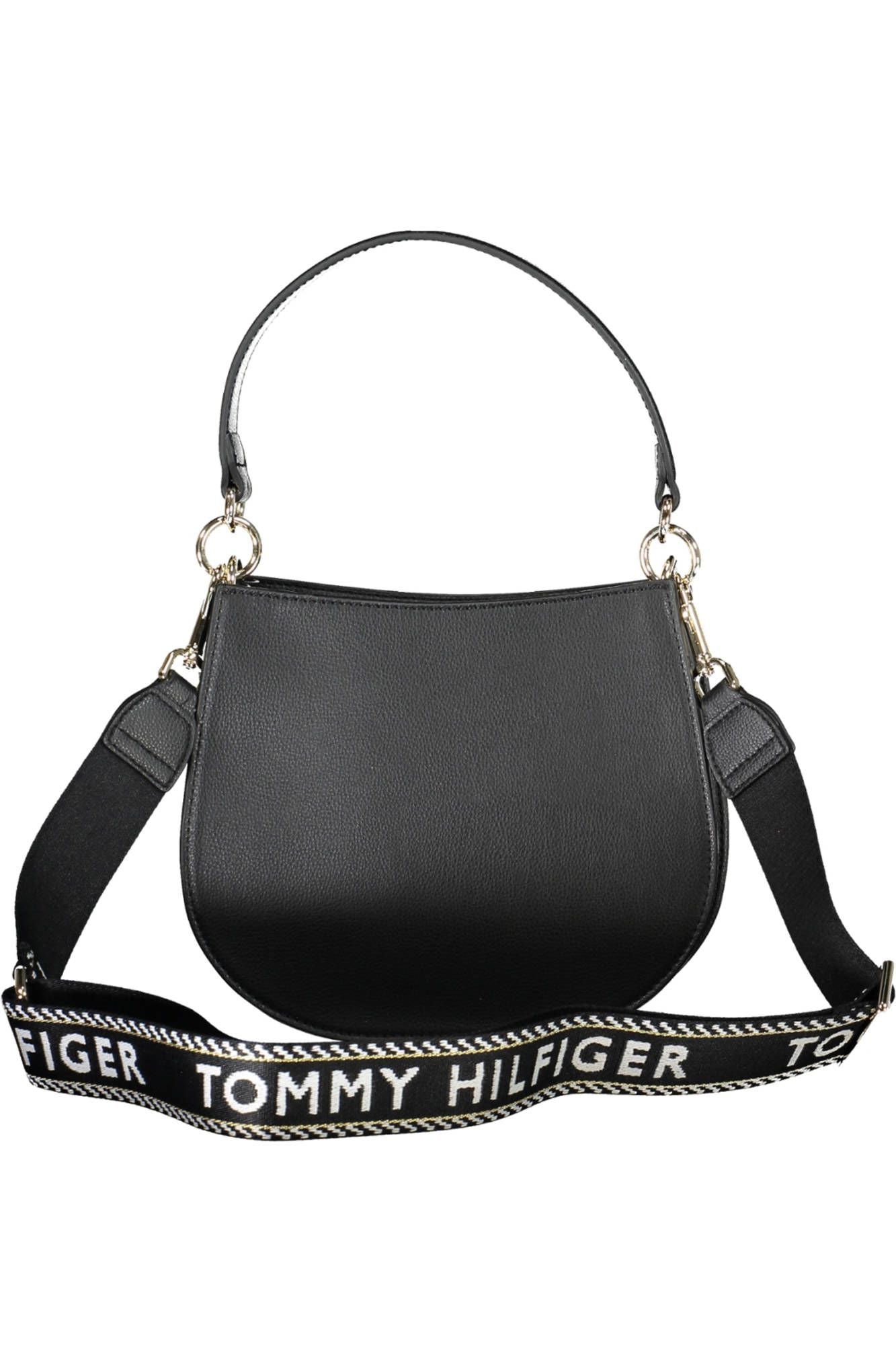 Γυναικεία Μαύρη Τσάντα Πολυεστέρα Tommy Hilfiger