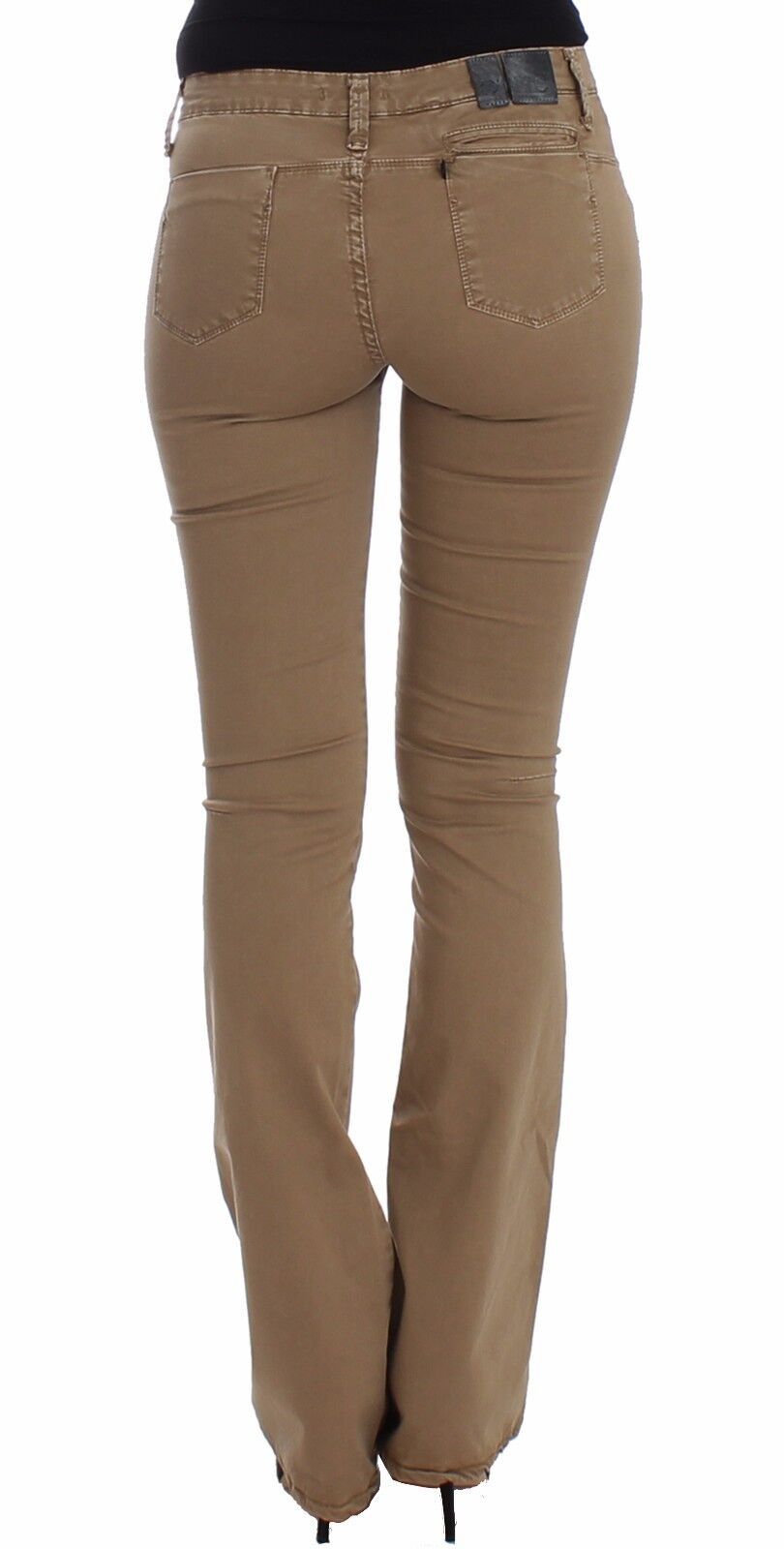 Κοστούμι National Chic Beige Straight Leg Fashion Jeans