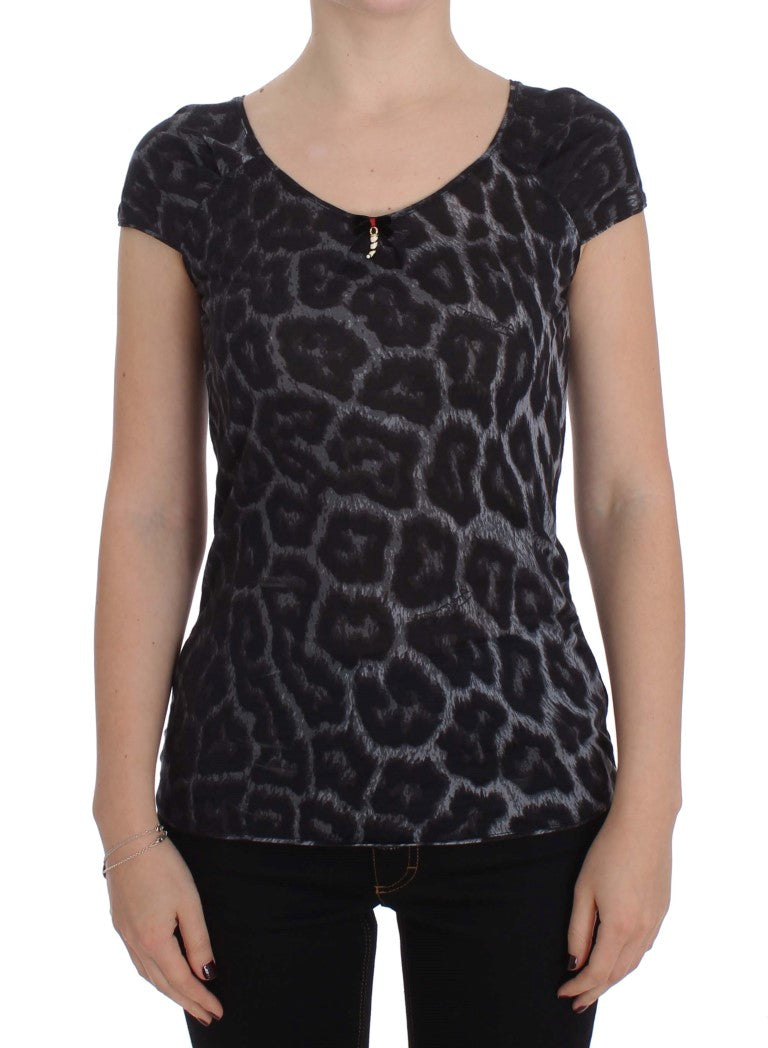 Chic Leopard Modal Top από την Cavalli