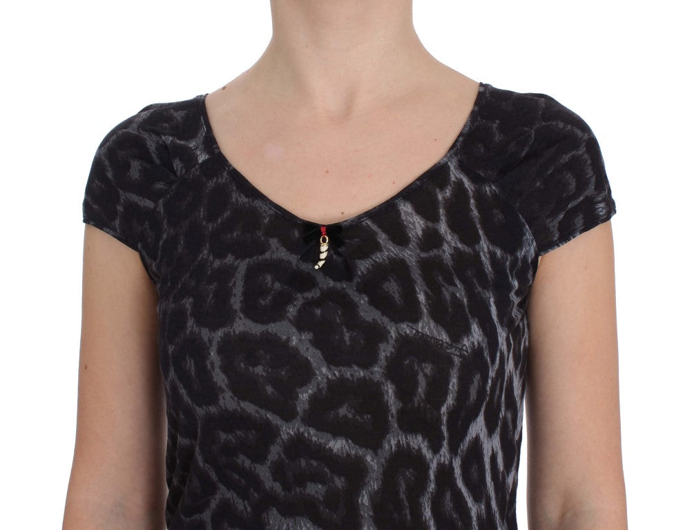 Chic Leopard Modal Top από την Cavalli