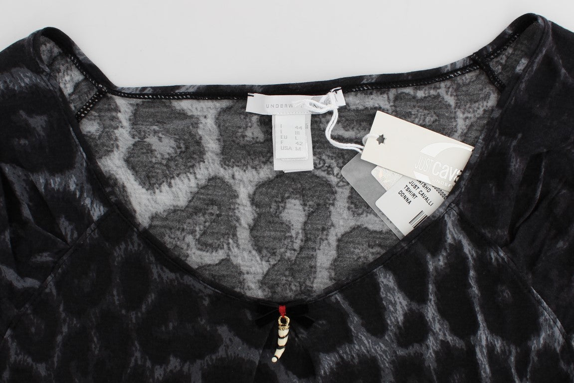 Chic Leopard Modal Top από την Cavalli