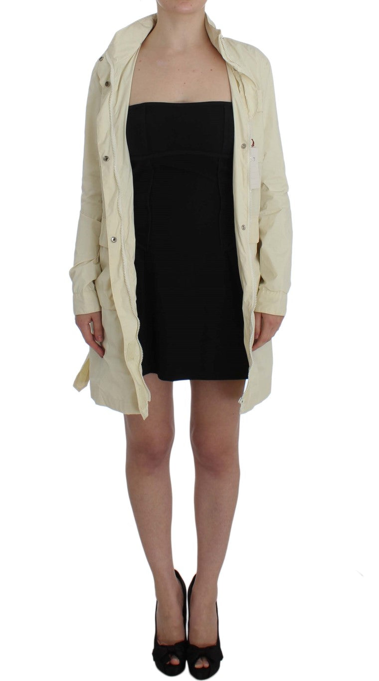 Μπουφάν PAROSH Chic Beige Trench Coat