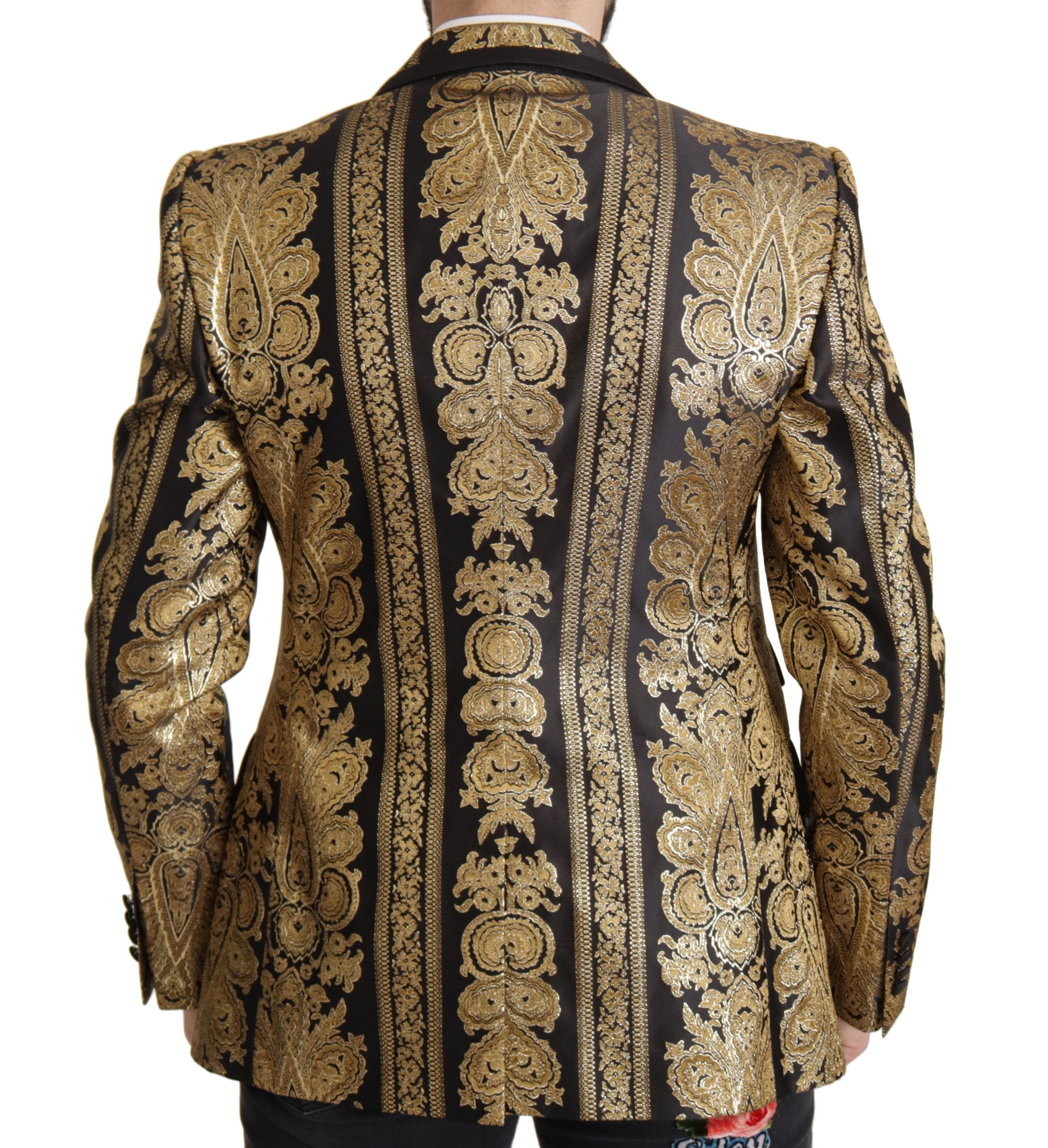 Dolce &amp; Gabbana Κομψό μονόστομο Jacquard Blazer