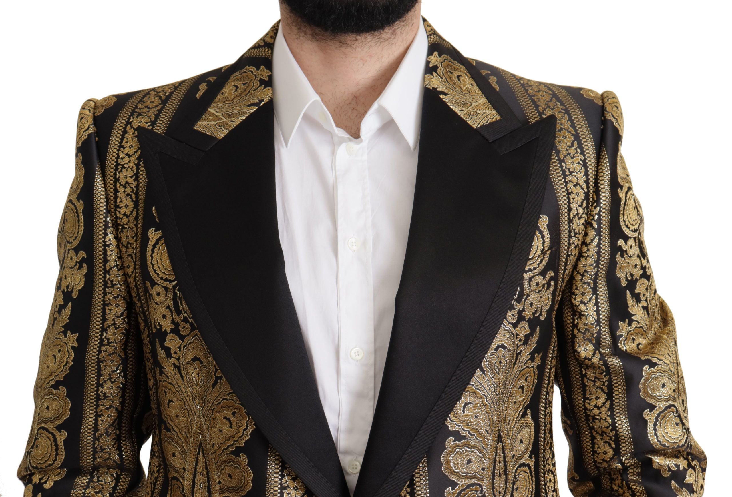 Dolce &amp; Gabbana Κομψό μονόστομο Jacquard Blazer