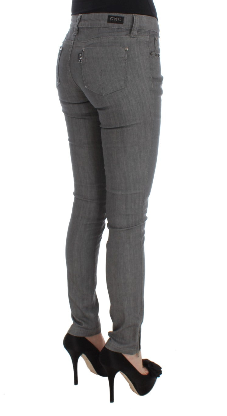 Κοστούμια National Chic Grey Slim-Fit τζιν σχεδιαστών