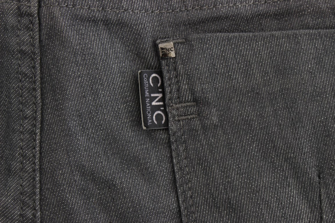 Κοστούμια National Chic Grey Slim-Fit τζιν σχεδιαστών