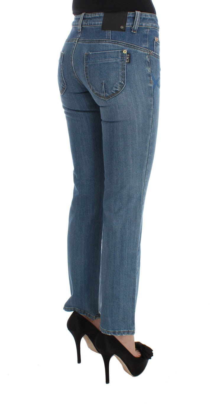 Κοστούμι National Chic Slim Fit Blue Jeans για τη Σύγχρονη Γυναίκα