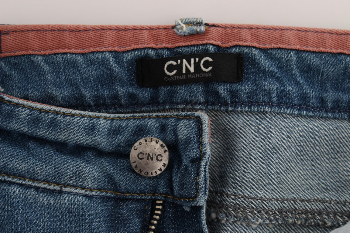 Κοστούμι National Chic Slim Fit Blue Jeans για τη Σύγχρονη Γυναίκα