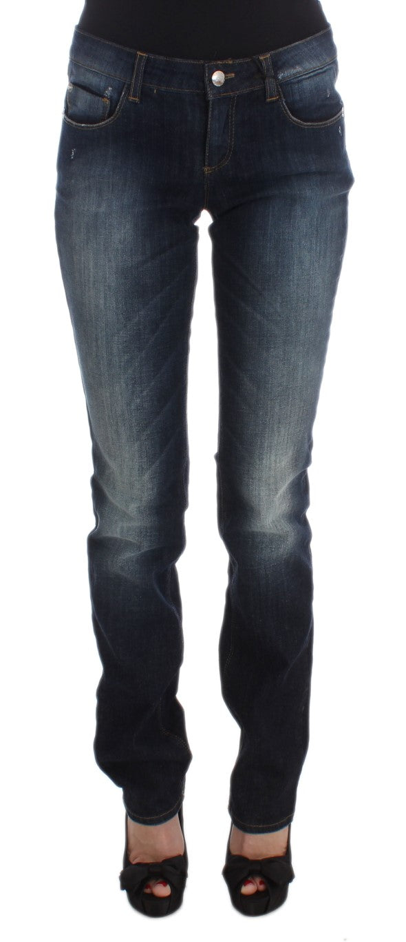 Κοστούμια National Sleek Slim Fit Blue Designer Jeans